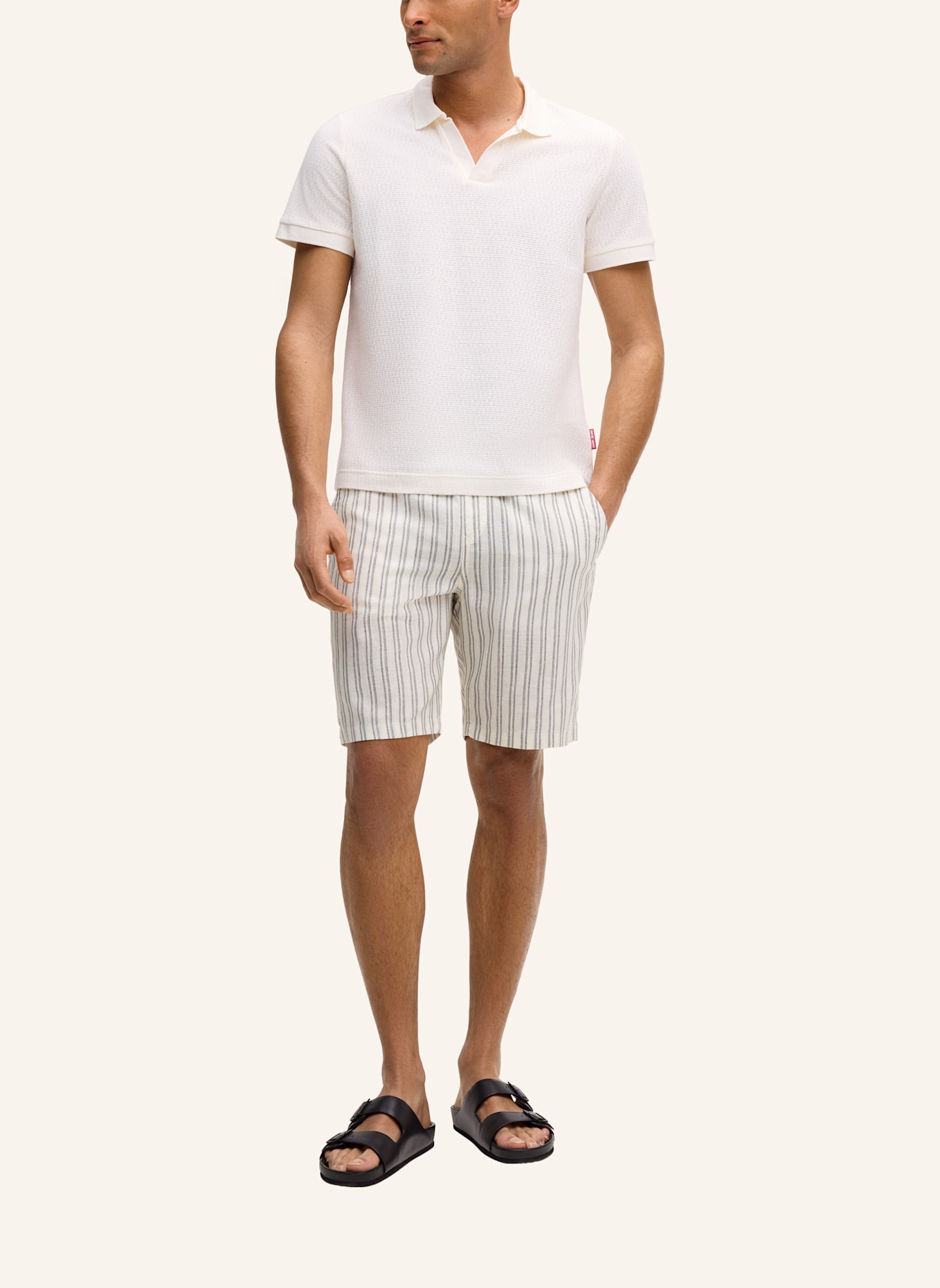 JOOP! JEANS Shorts Regular Fit: WEISS