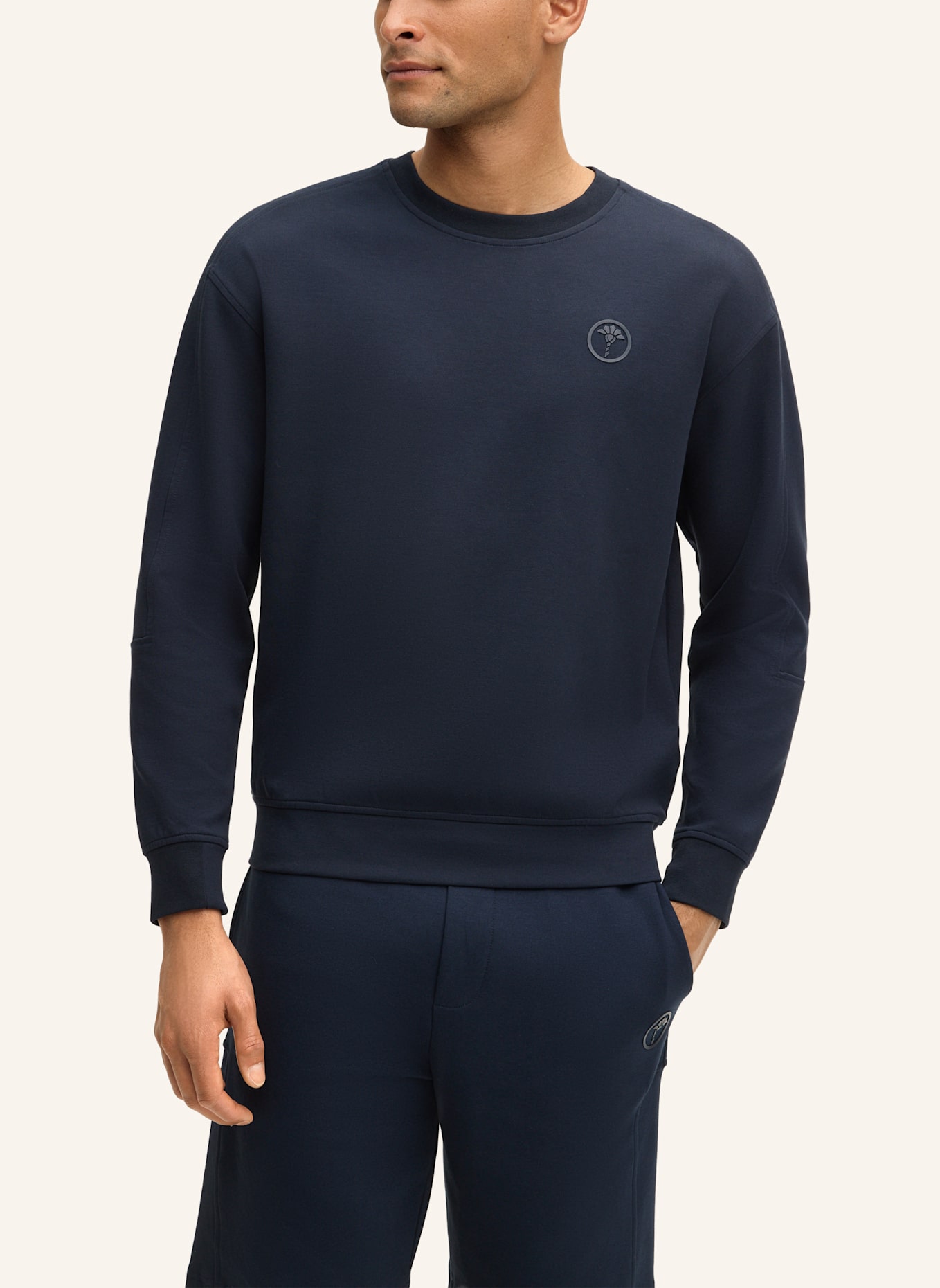 JOOP! Sweatshirt: DUNKELBLAU