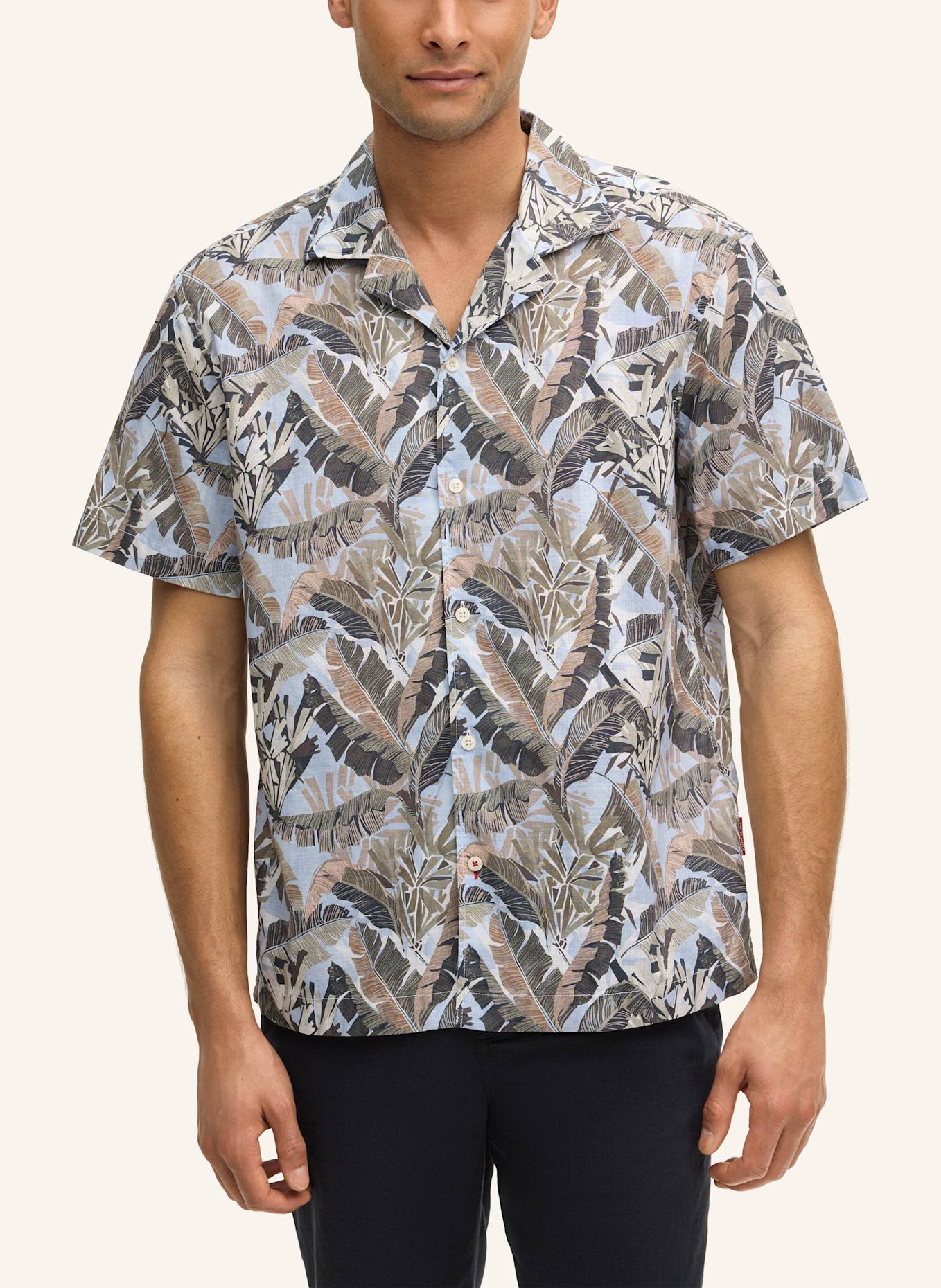 JOOP! JEANS Kurzarm-Hemd Regular Fit: HELLBLAU