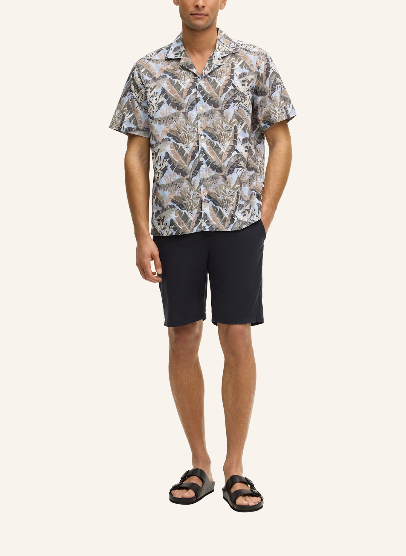 JOOP! JEANS Kurzarm-Hemd Regular Fit: HELLBLAU