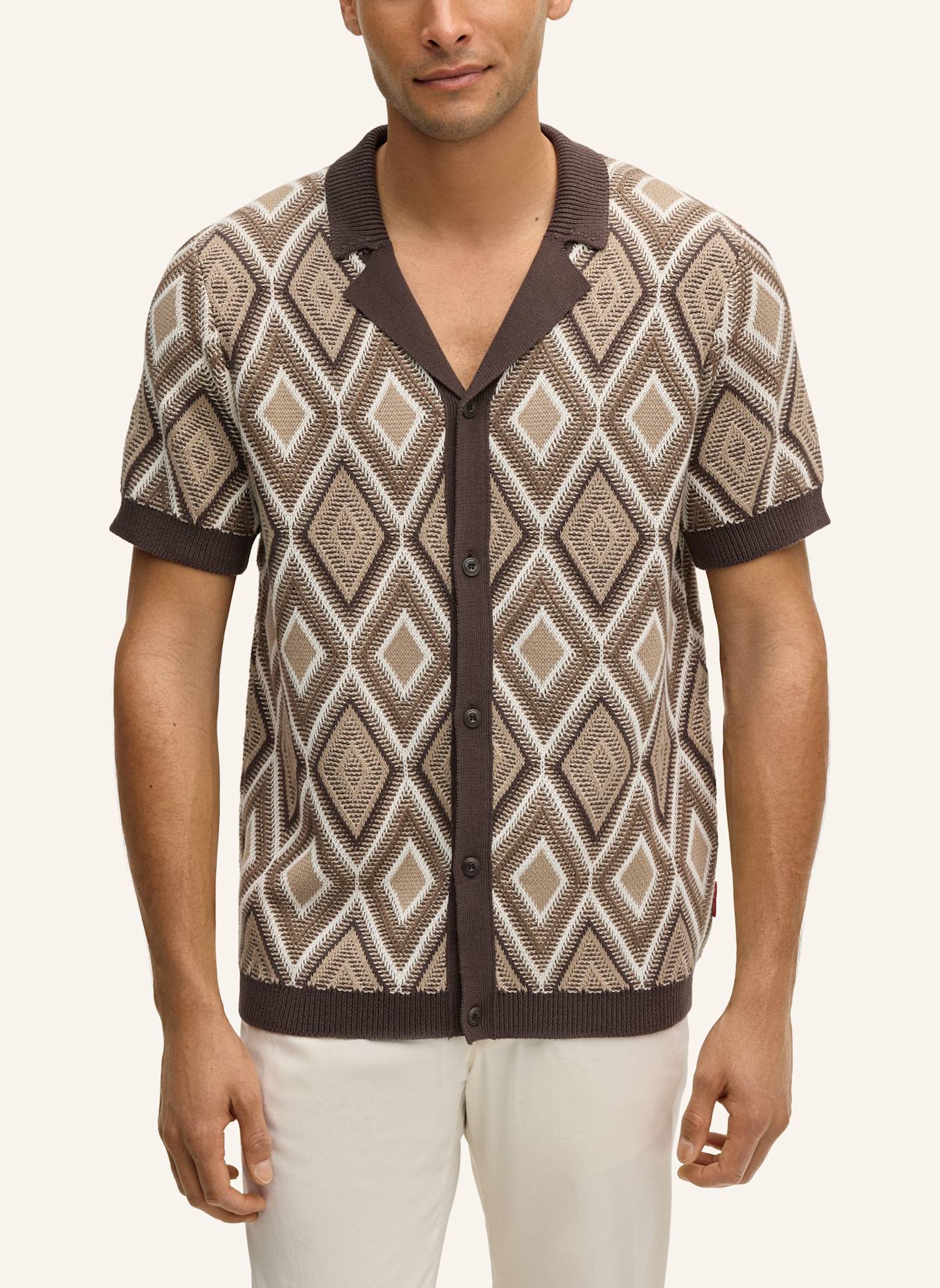 JOOP! JEANS Strickshirt Regular Fit: BRAUN