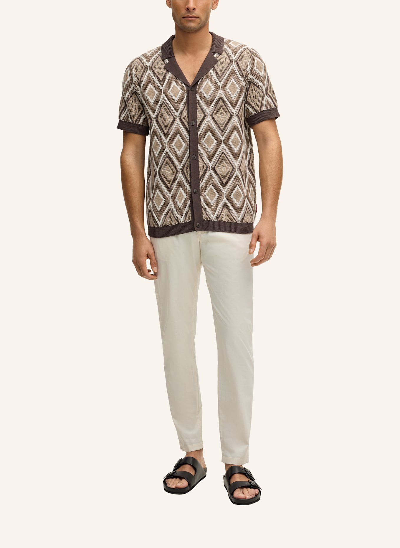 JOOP! JEANS Strickshirt Regular Fit: BRAUN