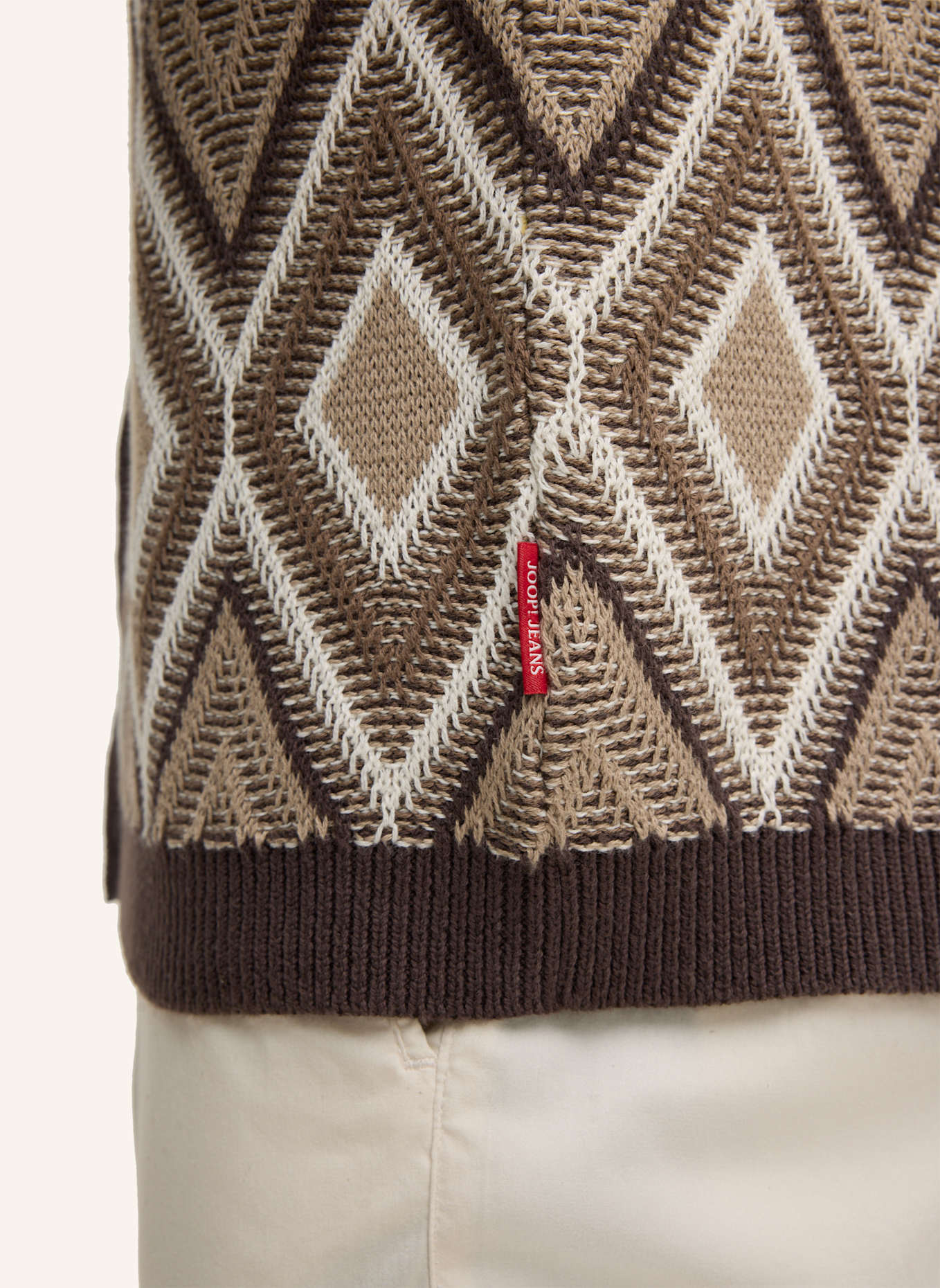 JOOP! JEANS Strickshirt Regular Fit: BRAUN