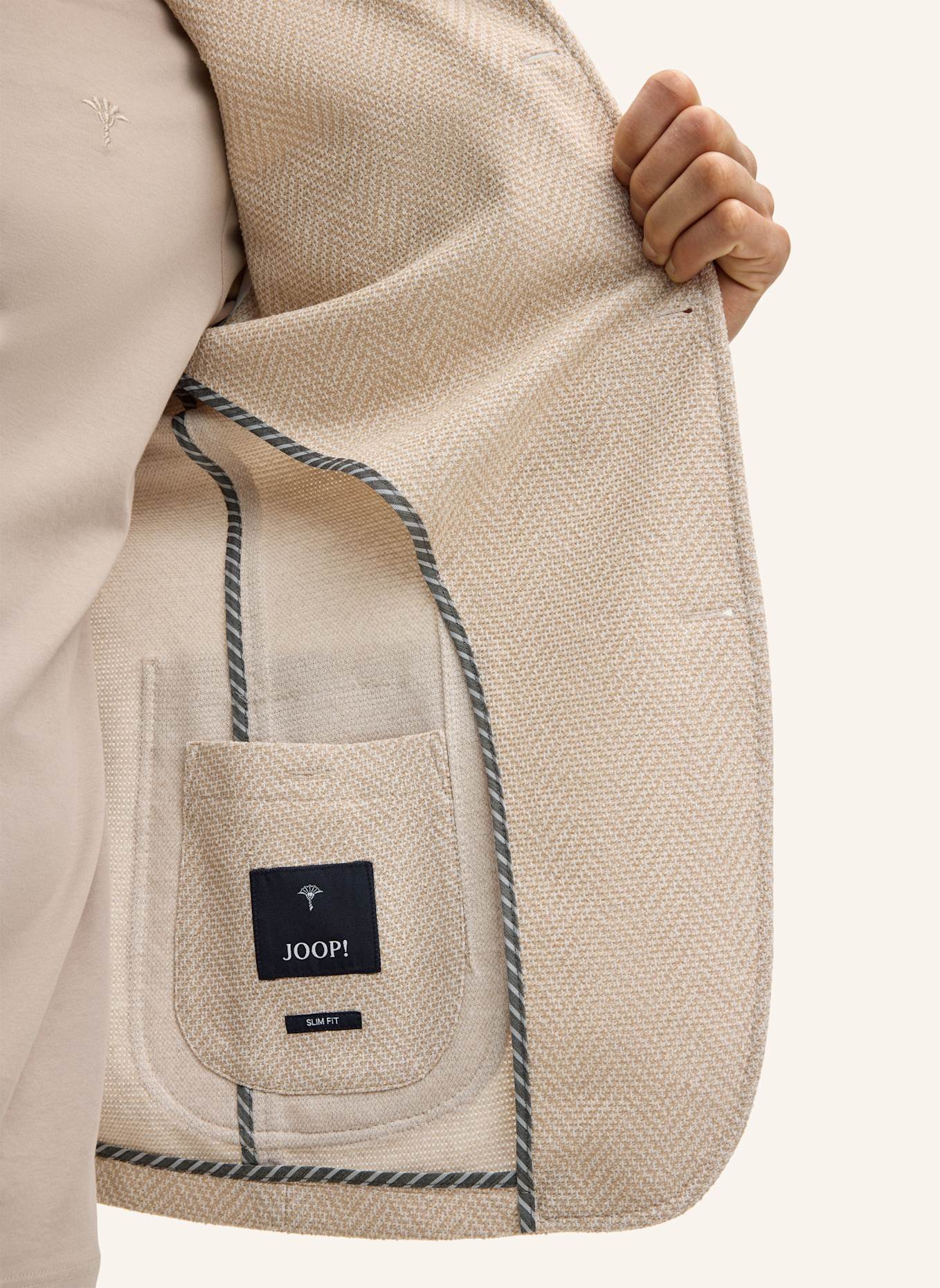 JOOP! Sakko Slim Fit: BEIGE