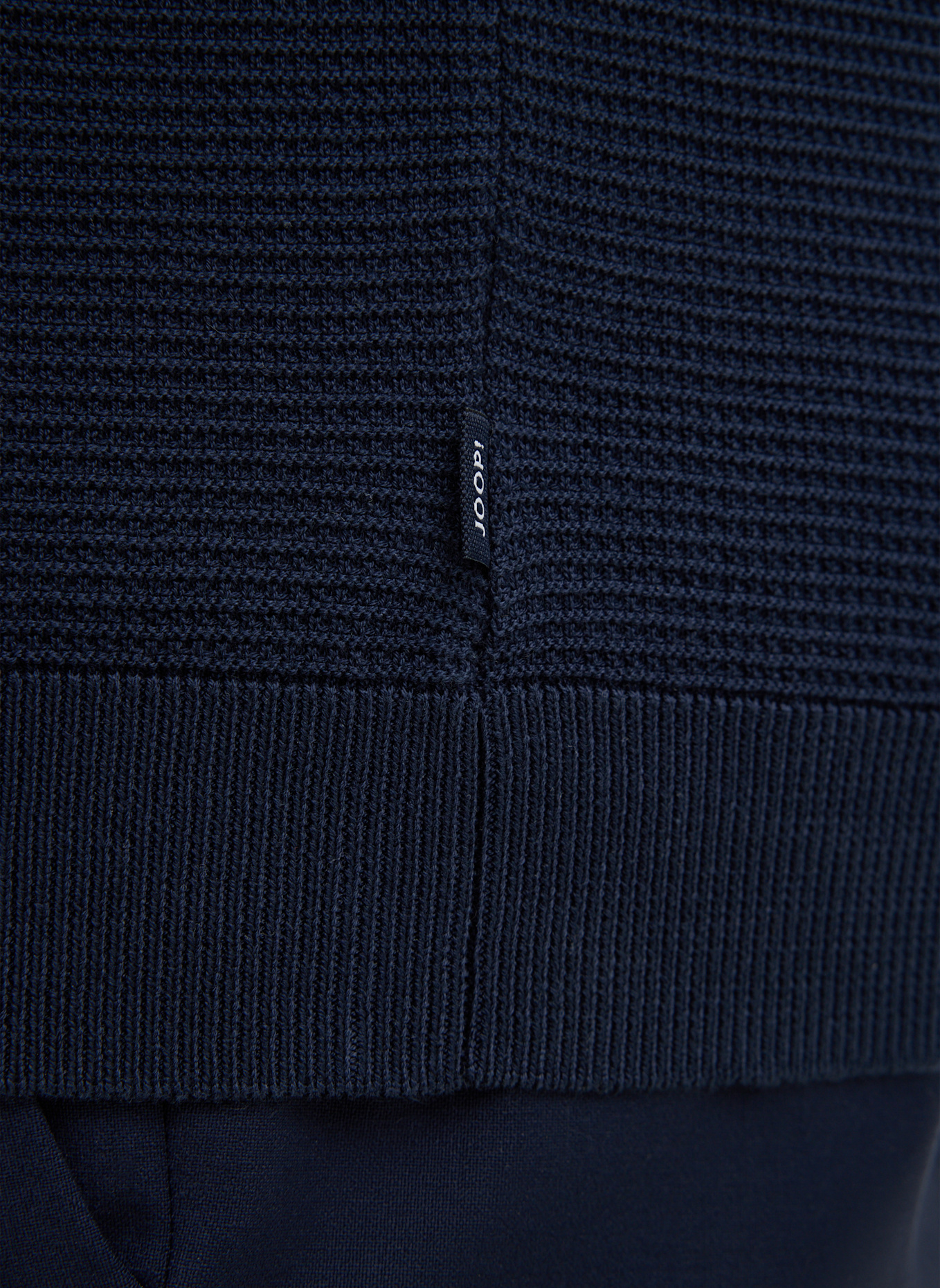 JOOP! Strickshirt: DUNKELBLAU