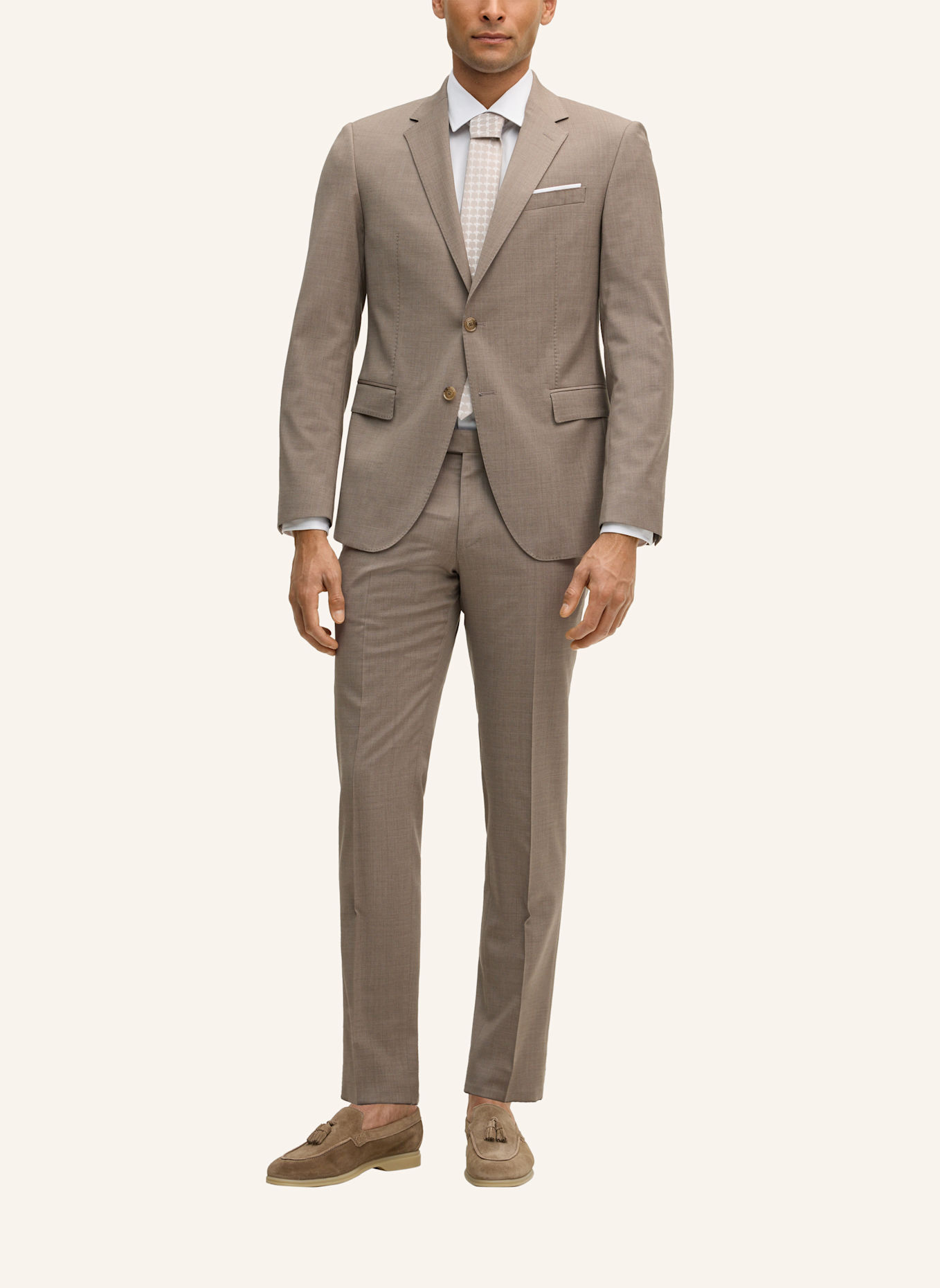 JOOP! Baukasten Anzughose: BEIGE