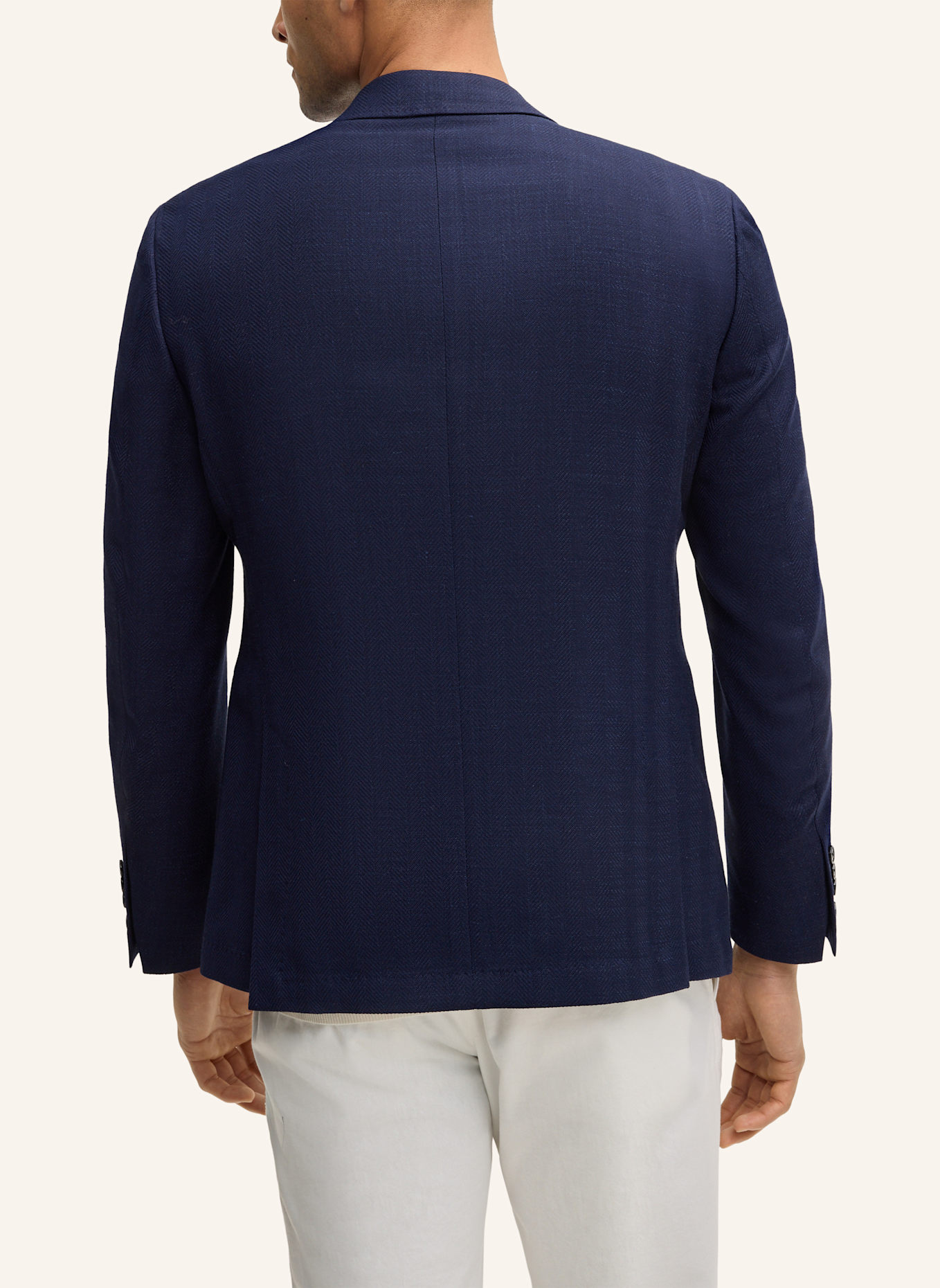 JOOP! Doppelreiher-Sakko Slim Fit: DUNKELBLAU