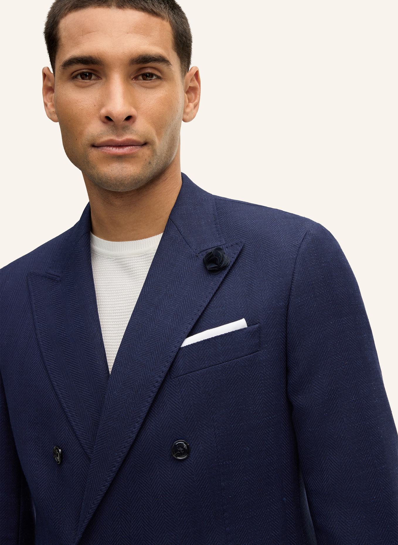 JOOP! Doppelreiher-Sakko Slim Fit: DUNKELBLAU