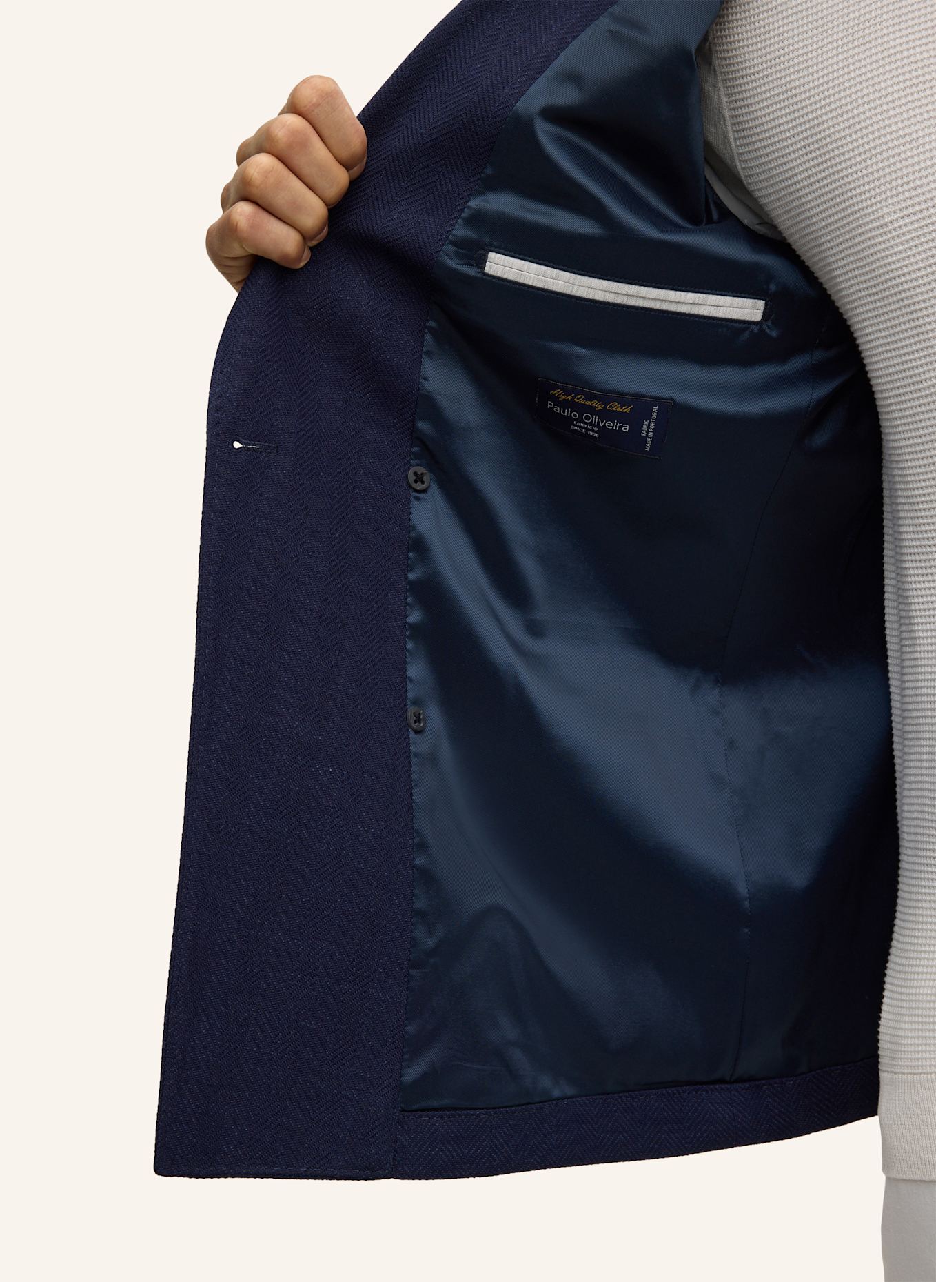 JOOP! Doppelreiher-Sakko Slim Fit: DUNKELBLAU