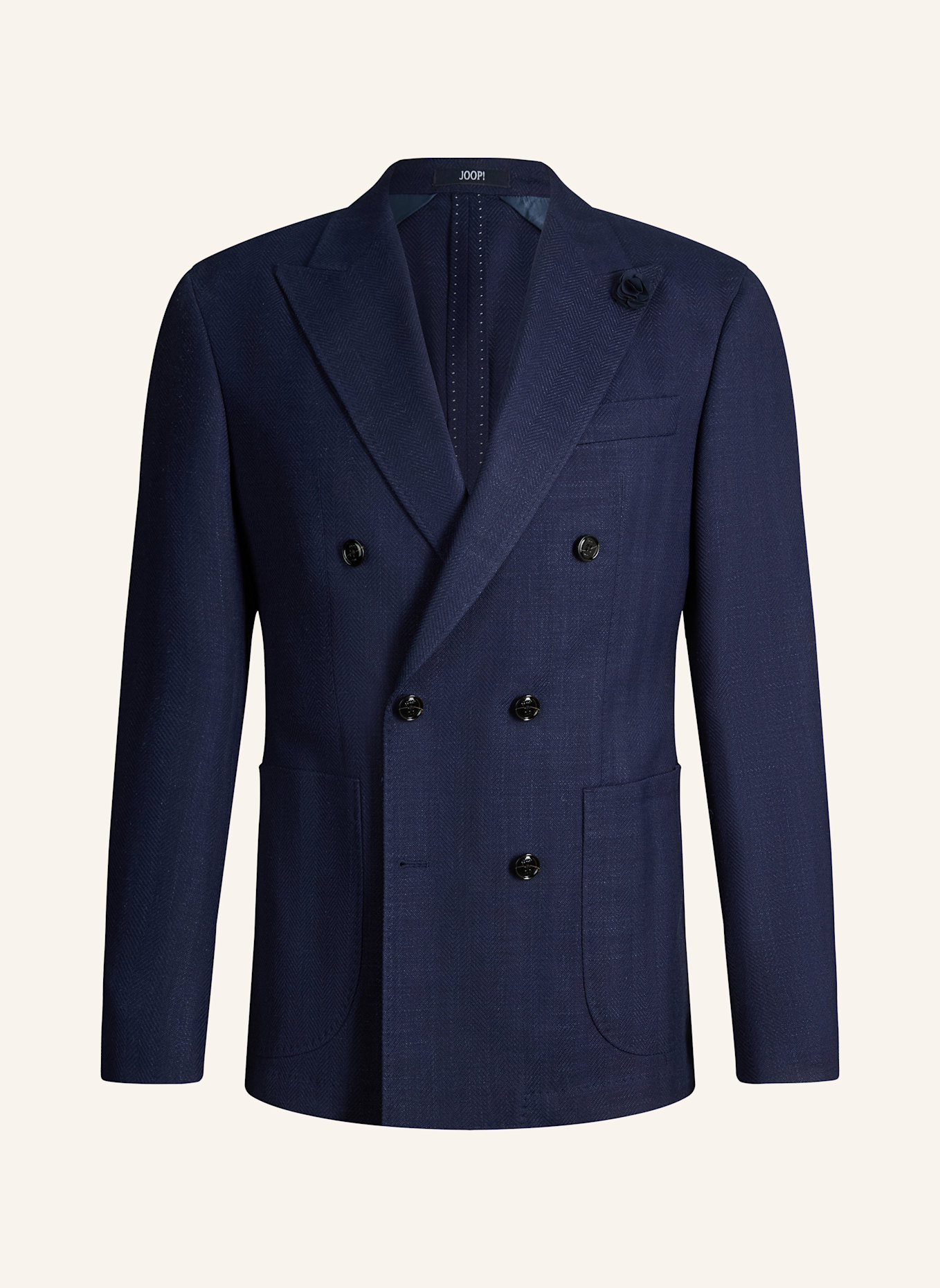 JOOP! Doppelreiher-Sakko Slim Fit: DUNKELBLAU