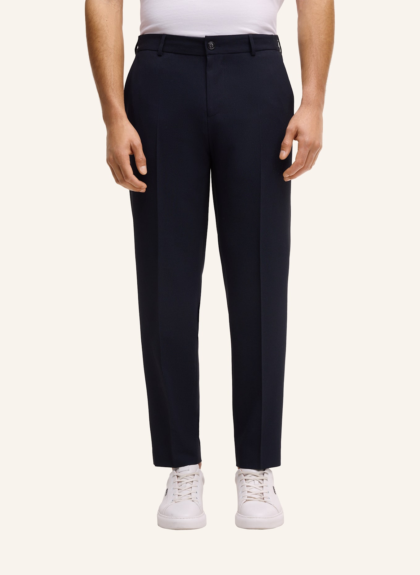 JOOP! Anzughose Regular Fit: DUNKELBLAU