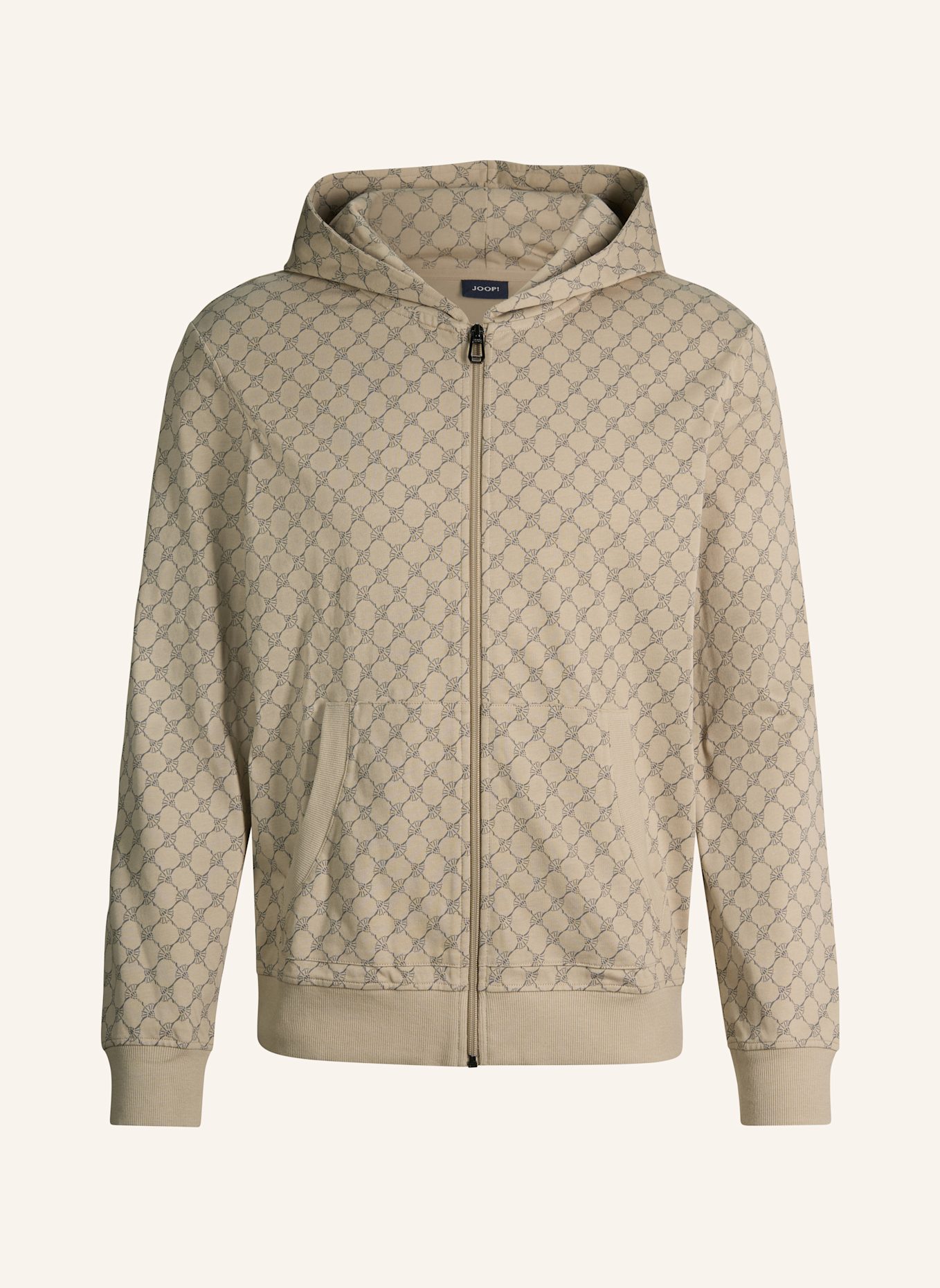 JOOP! Hoodie-Sweatjacke: BEIGE