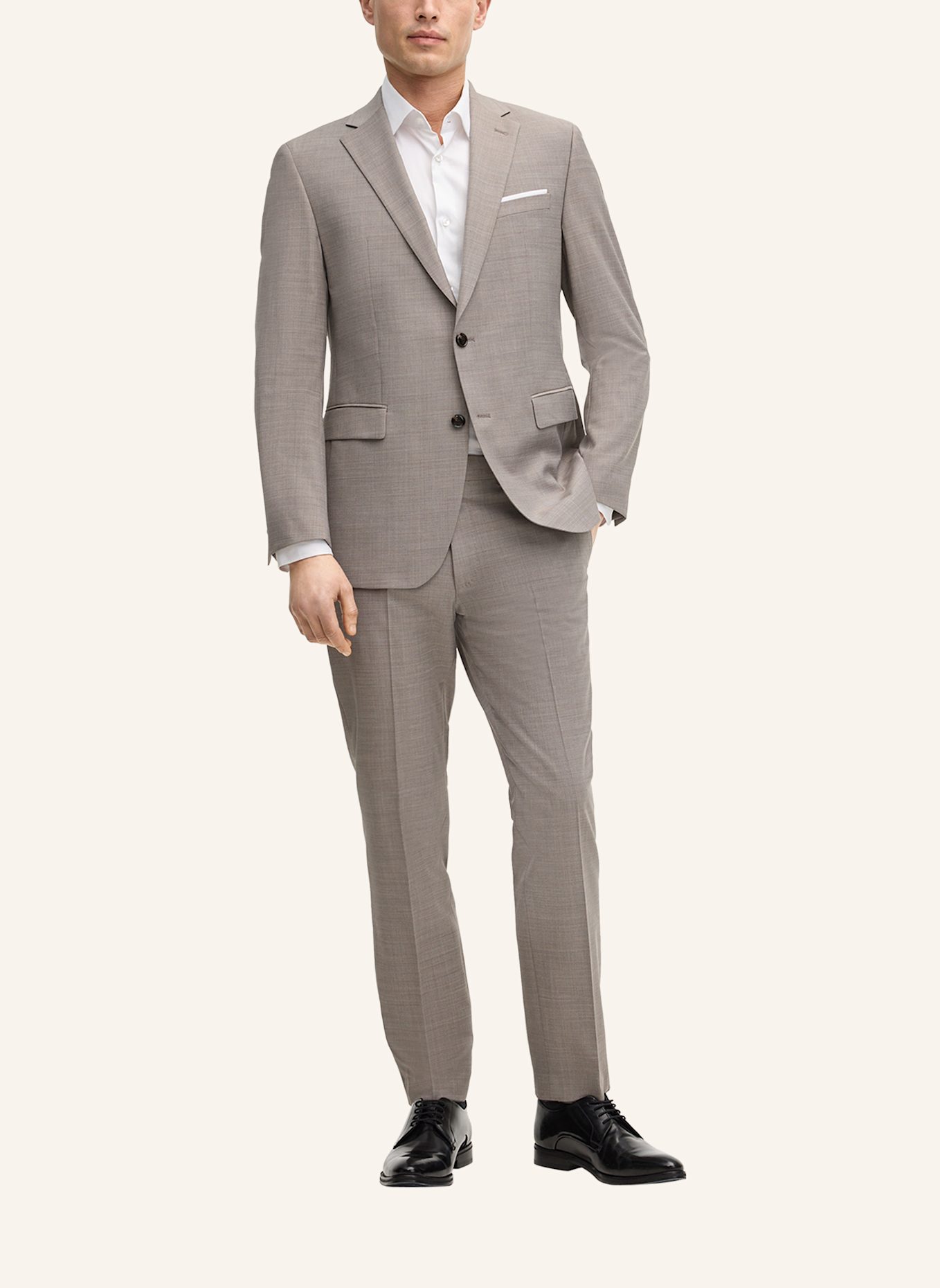 JOOP! Baukasten Anzughose Modern Fit: BEIGE
