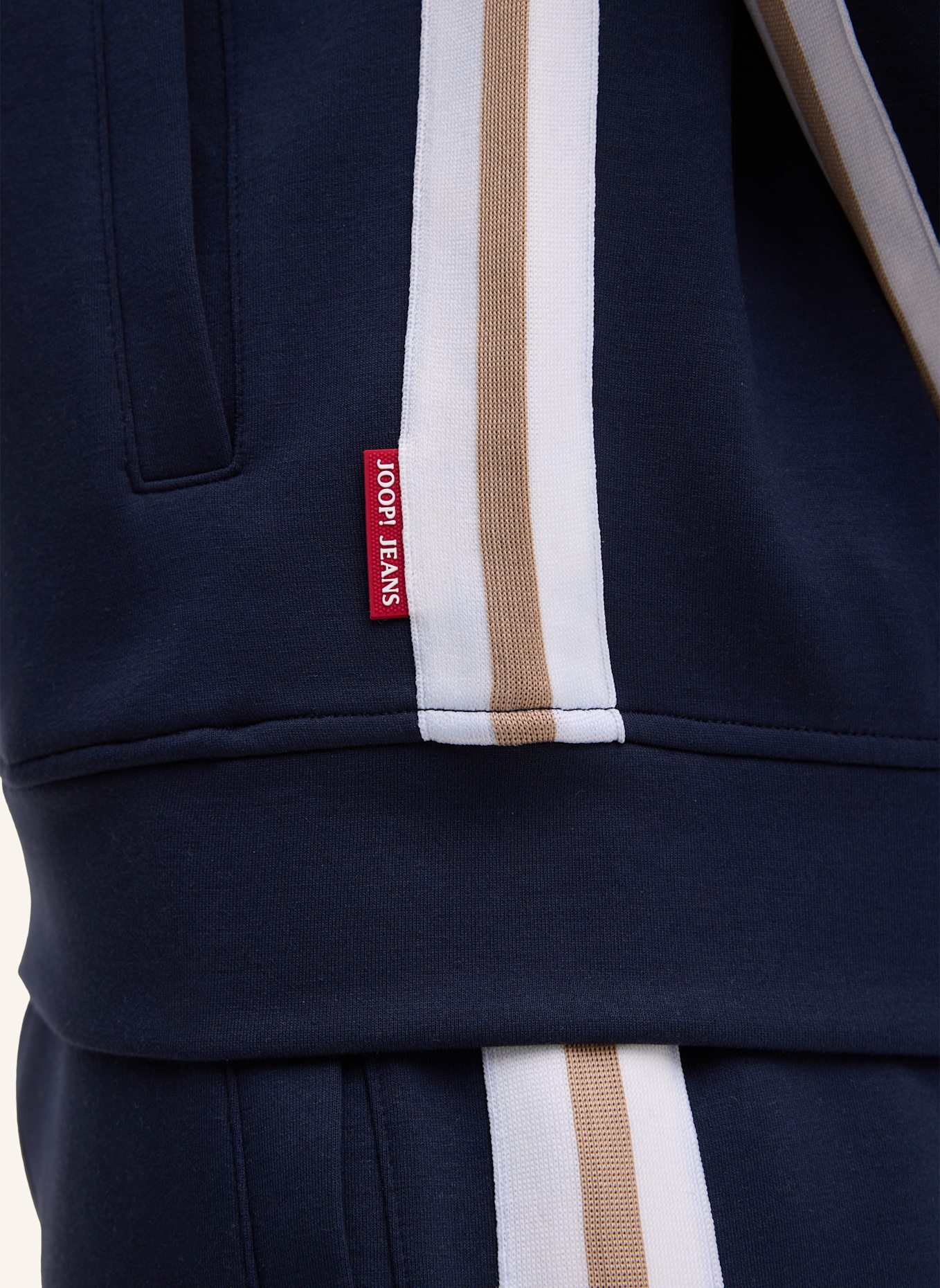 JOOP! JEANS Sweatjacke: DUNKELBLAU