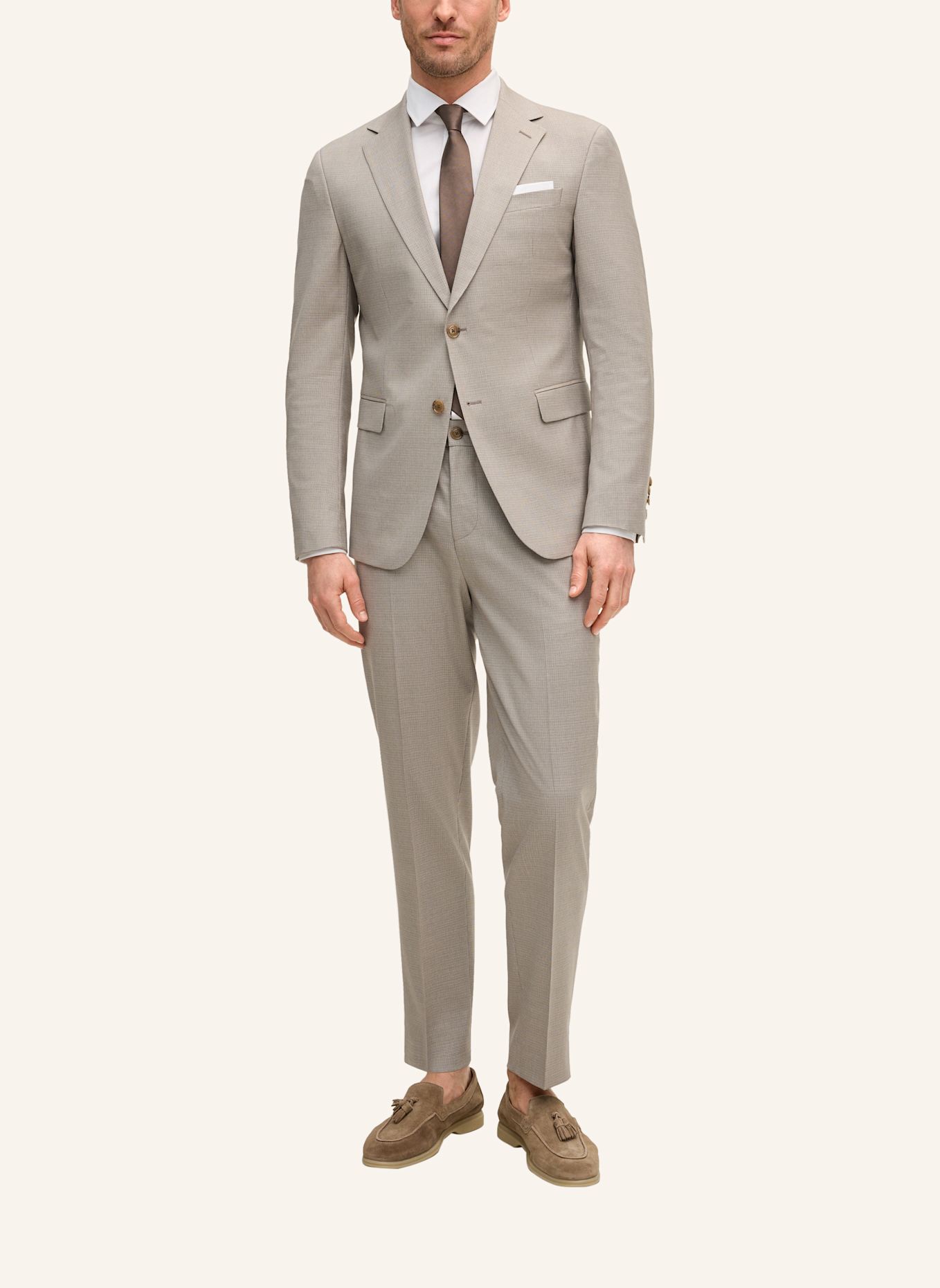 JOOP! Baukasten Sakko Regular Fit: BEIGE