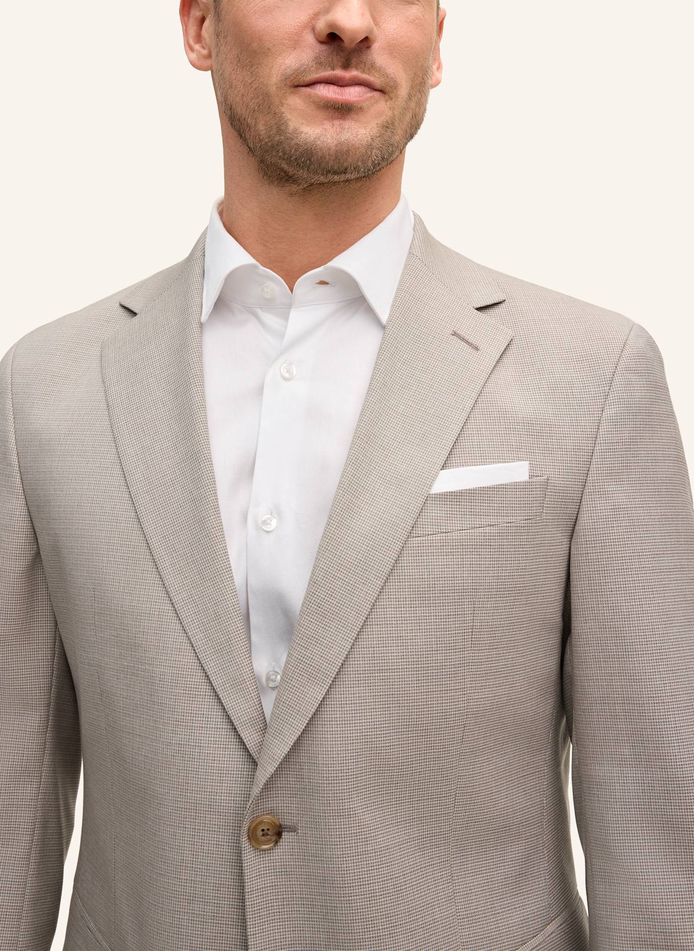 JOOP! Baukasten Sakko Regular Fit: BEIGE