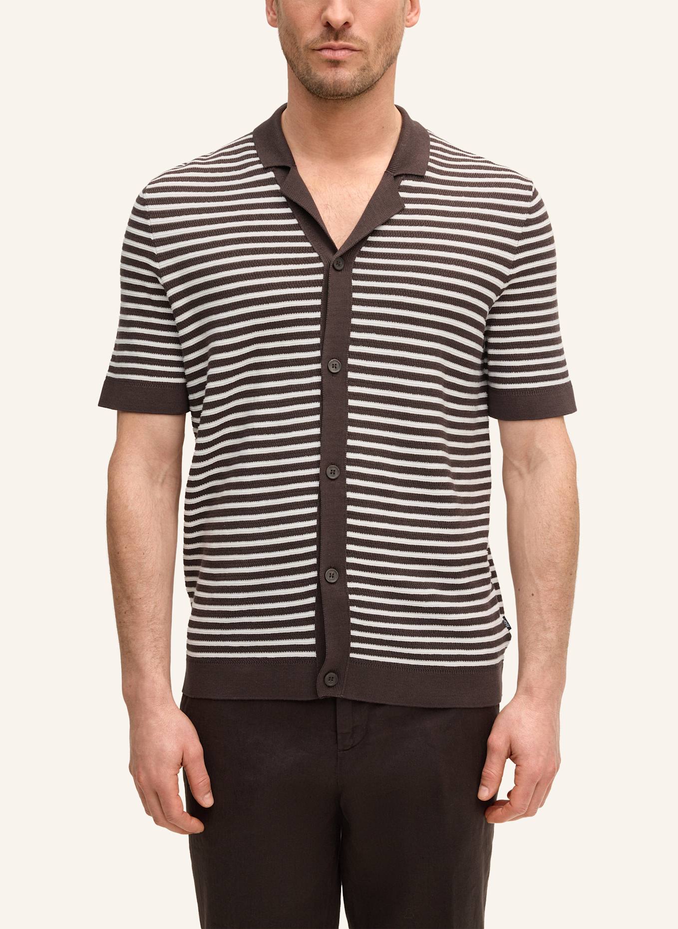 JOOP! Strickshirt: DUNKELBRAUN