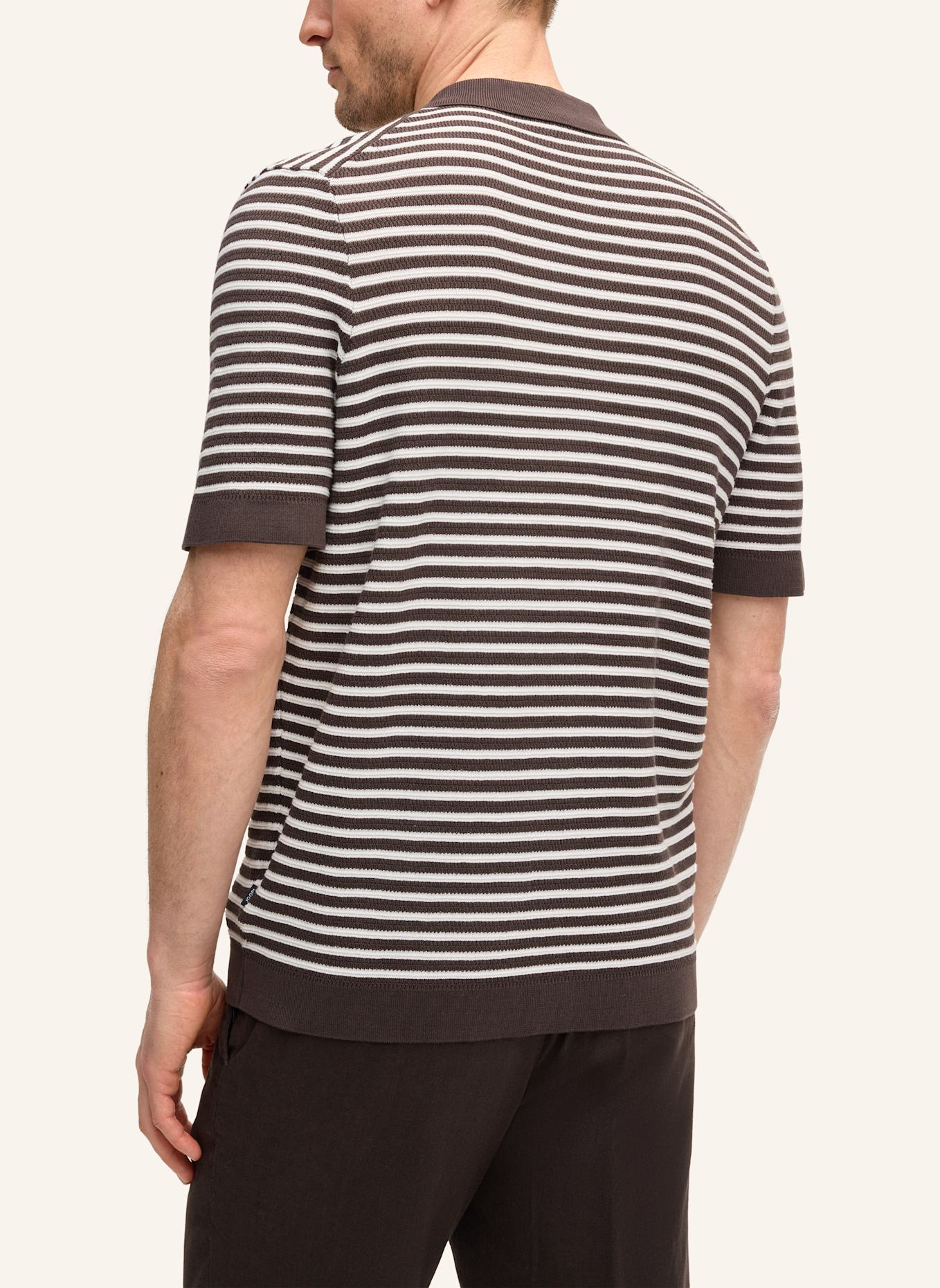 JOOP! Strickshirt: DUNKELBRAUN