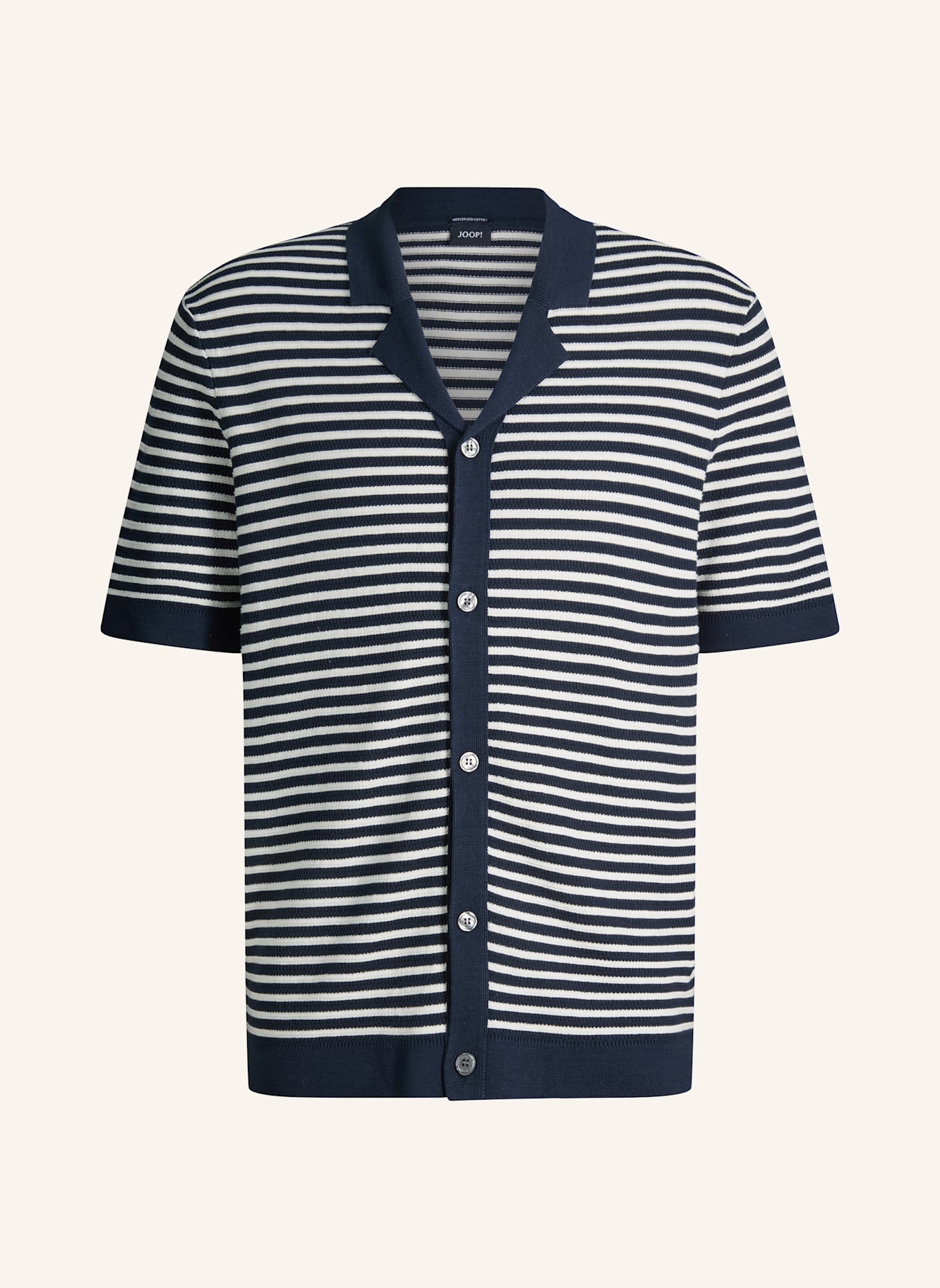 JOOP! Strickshirt: DUNKELBLAU