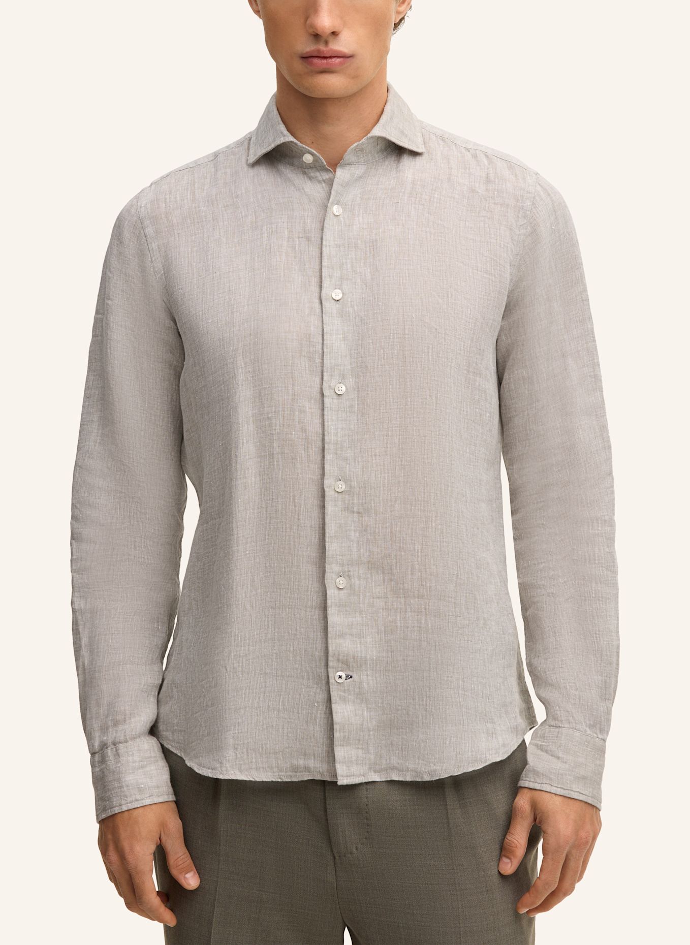 JOOP! Business-Hemd Slim Fit: KHAKI