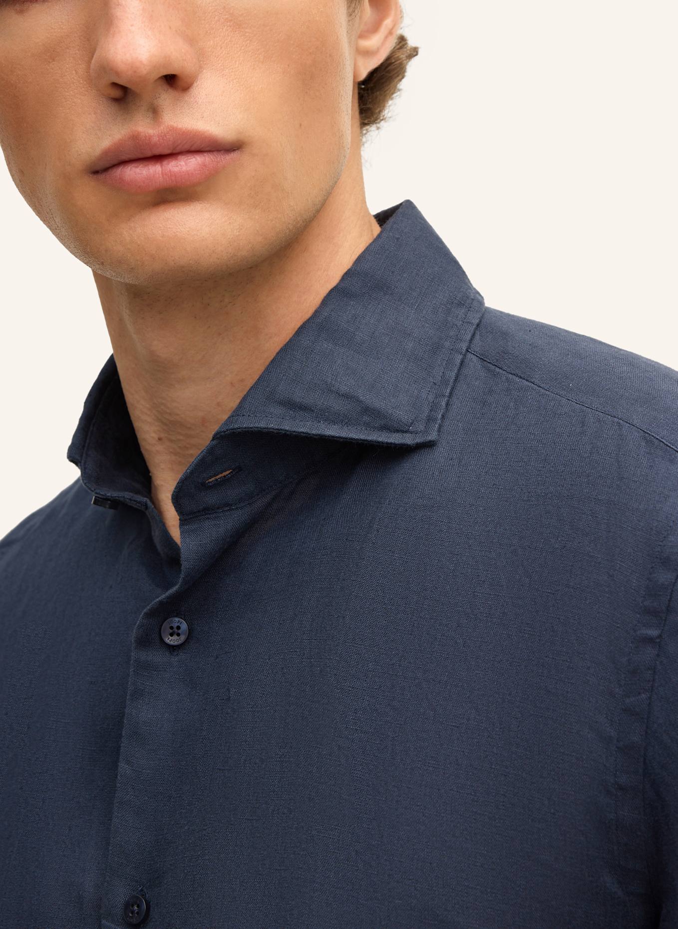 JOOP! Business-Hemd Slim Fit: DUNKELBLAU