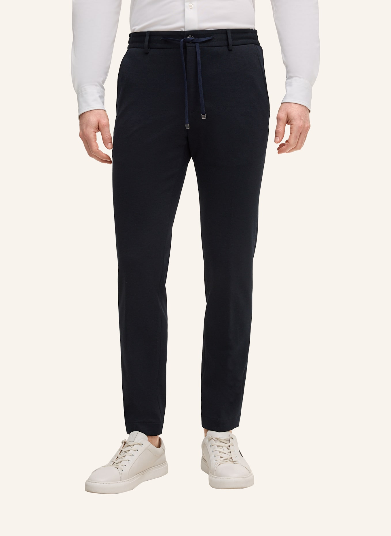 JOOP! Anzughose SAKE im Jogging-Stil Slim Fit: DUNKELBLAU