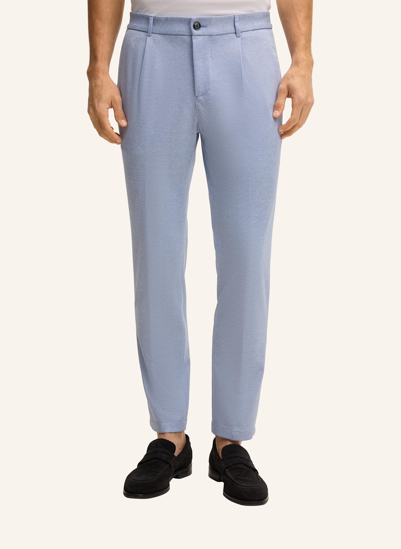 JOOP! Bundfaltenhose Regular Fit: HELLBLAU