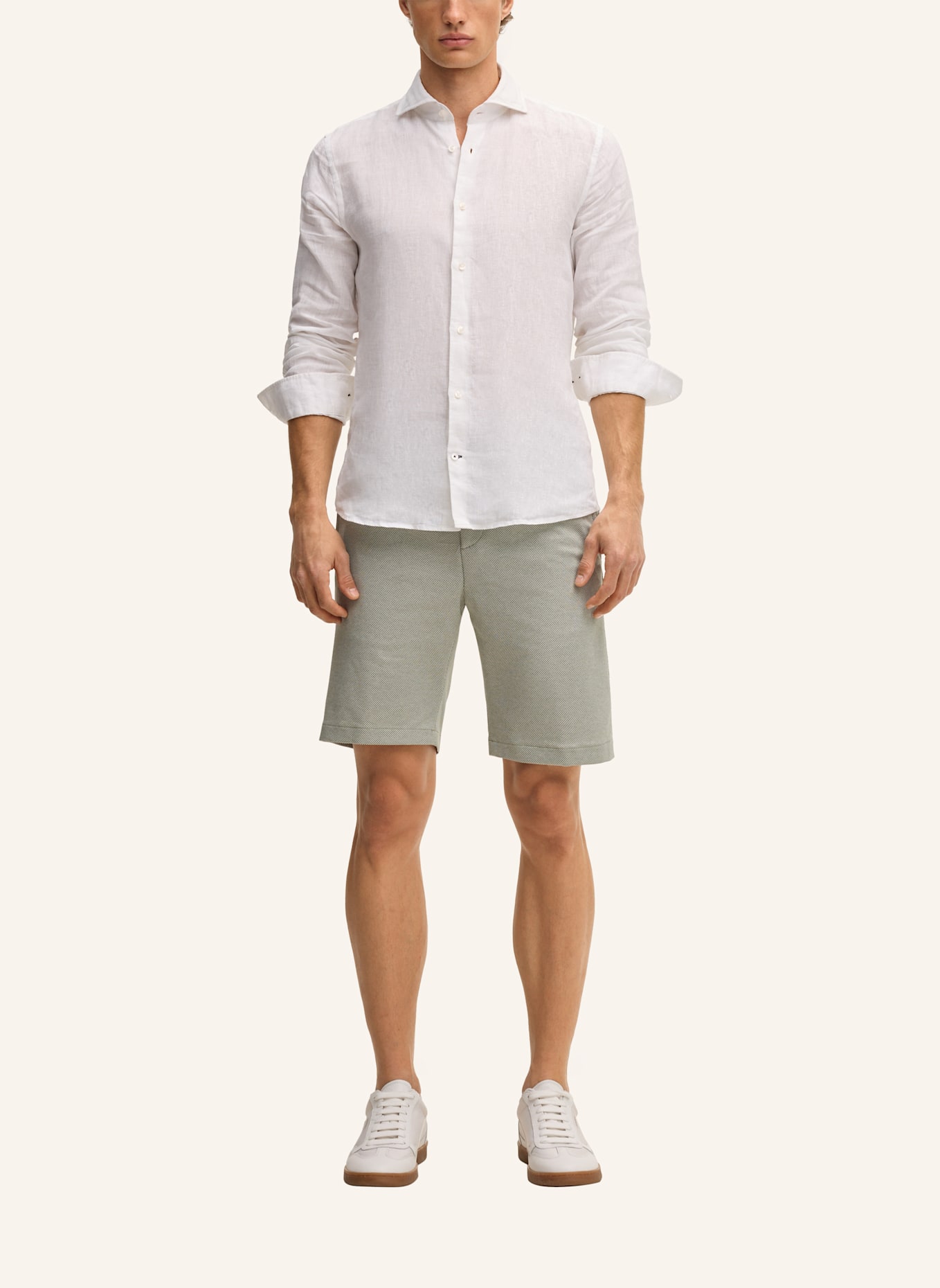 JOOP! Chino-Shorts: GRÜN