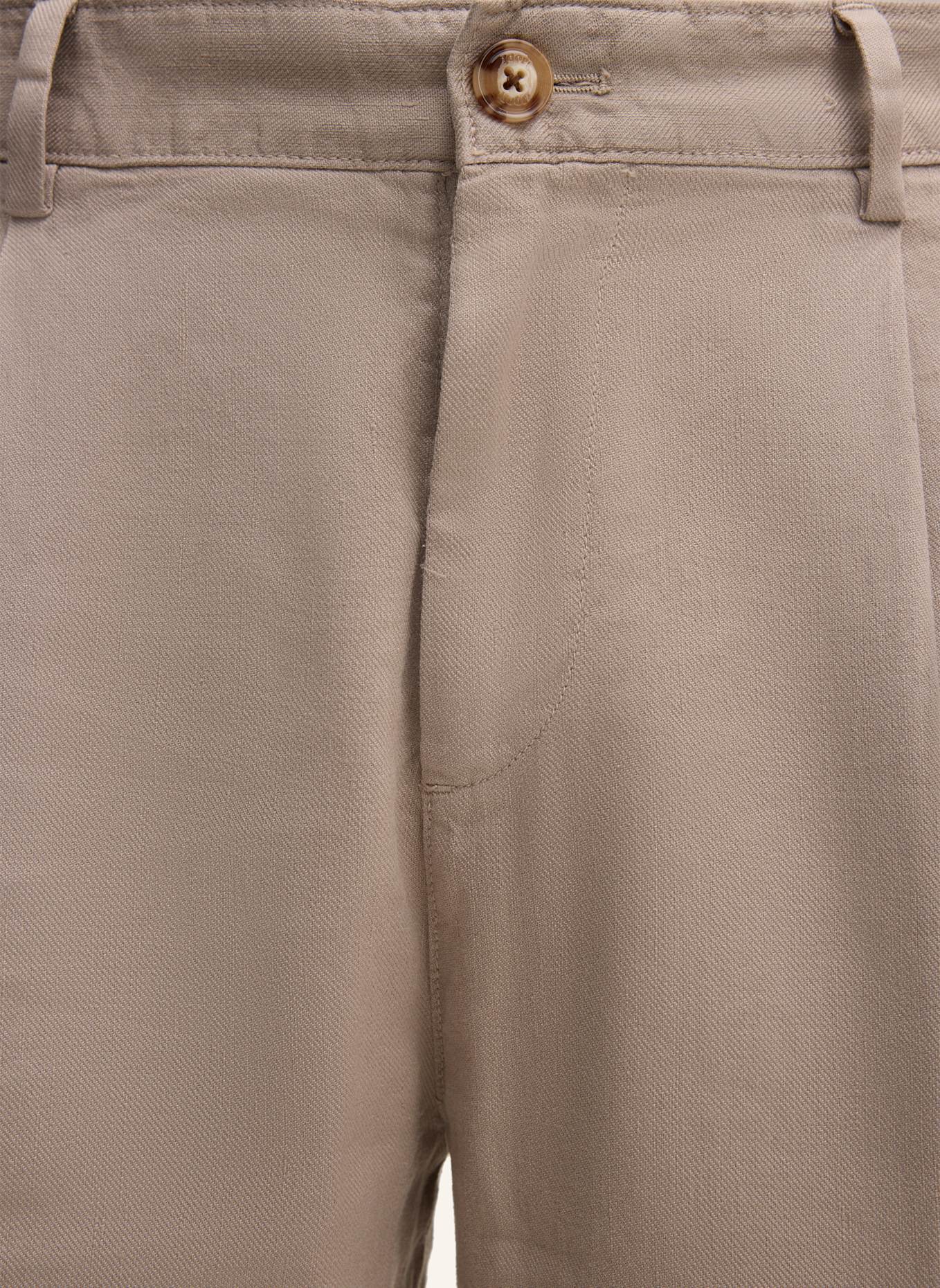 JOOP! Bundfaltenhose Loose Fit: BEIGE