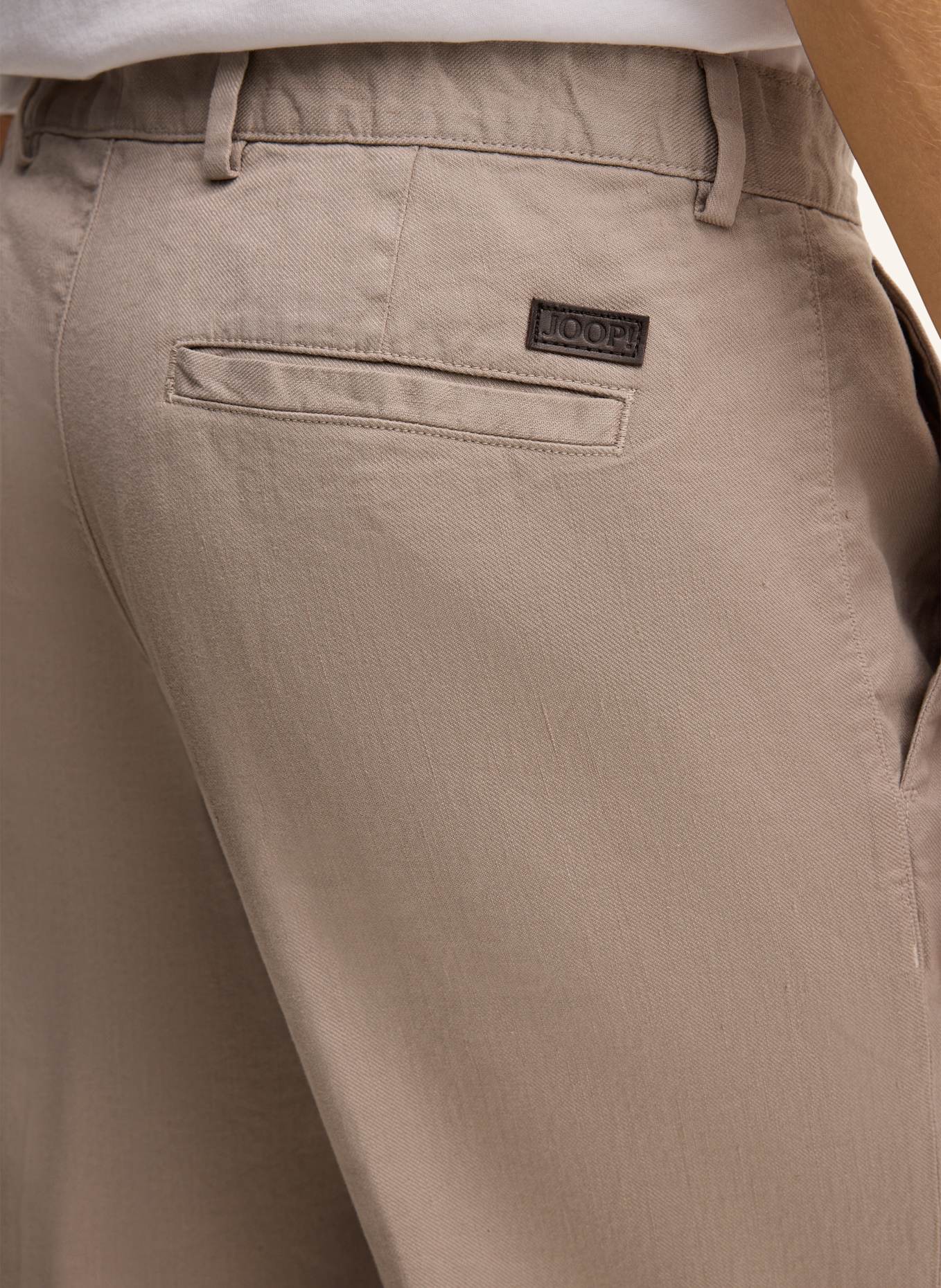 JOOP! Bundfaltenhose Loose Fit: BEIGE