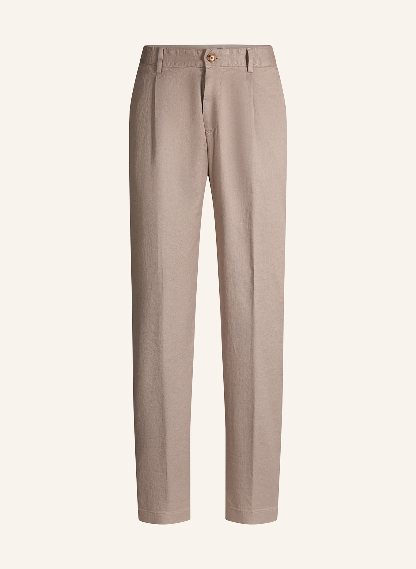 JOOP! Bundfaltenhose Loose Fit: BEIGE