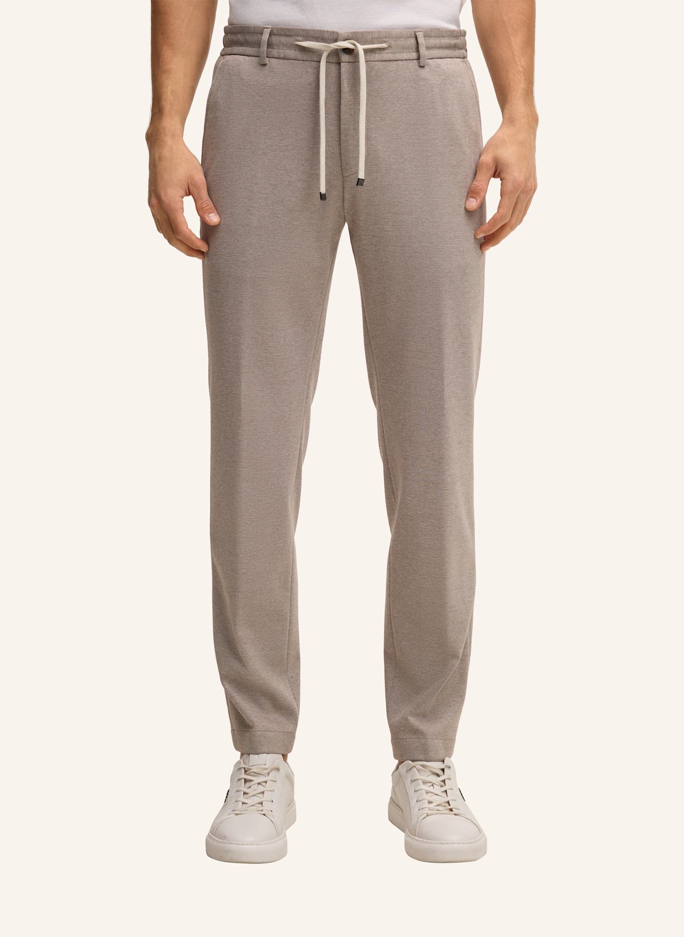 JOOP! Anzughose SAKE im Jogging-Stil Slim Fit: BEIGE