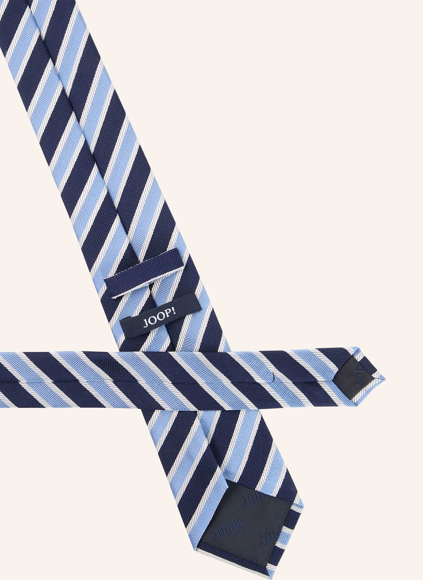 JOOP! Krawatte: DUNKELBLAU/ HELLBLAU