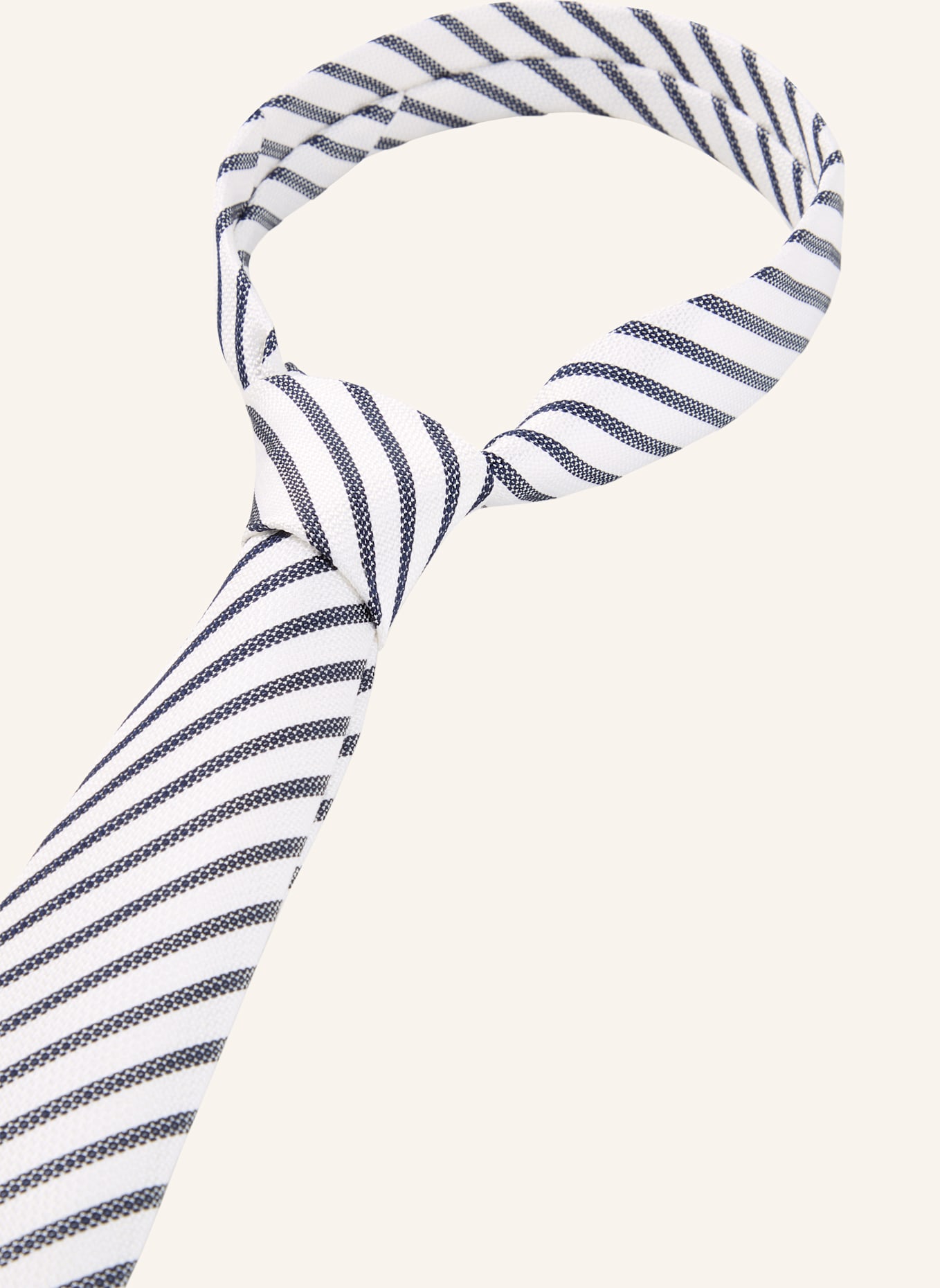 JOOP! Krawatte: DUNKELBLAU/ WEISS