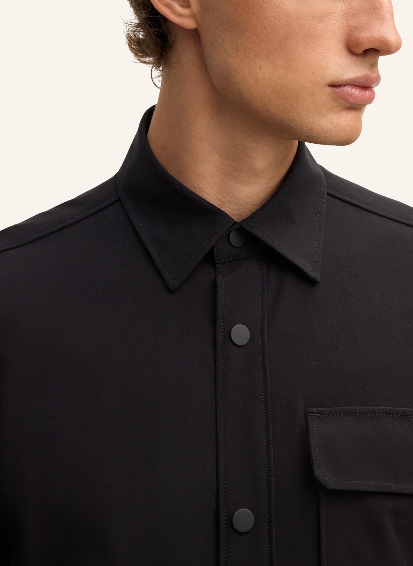 JOOP! Overshirt Slim Fit: SCHWARZ