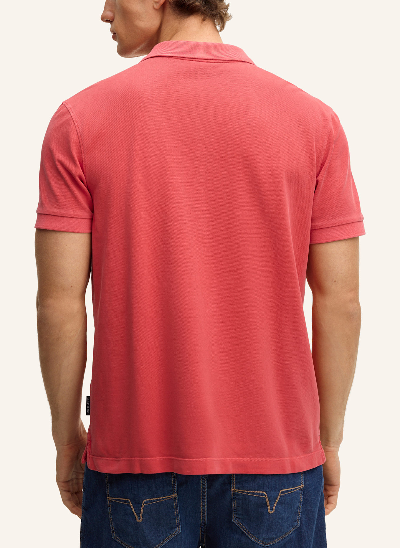 JOOP! JEANS Piqué-Poloshirt AMBROSIAN: ROT