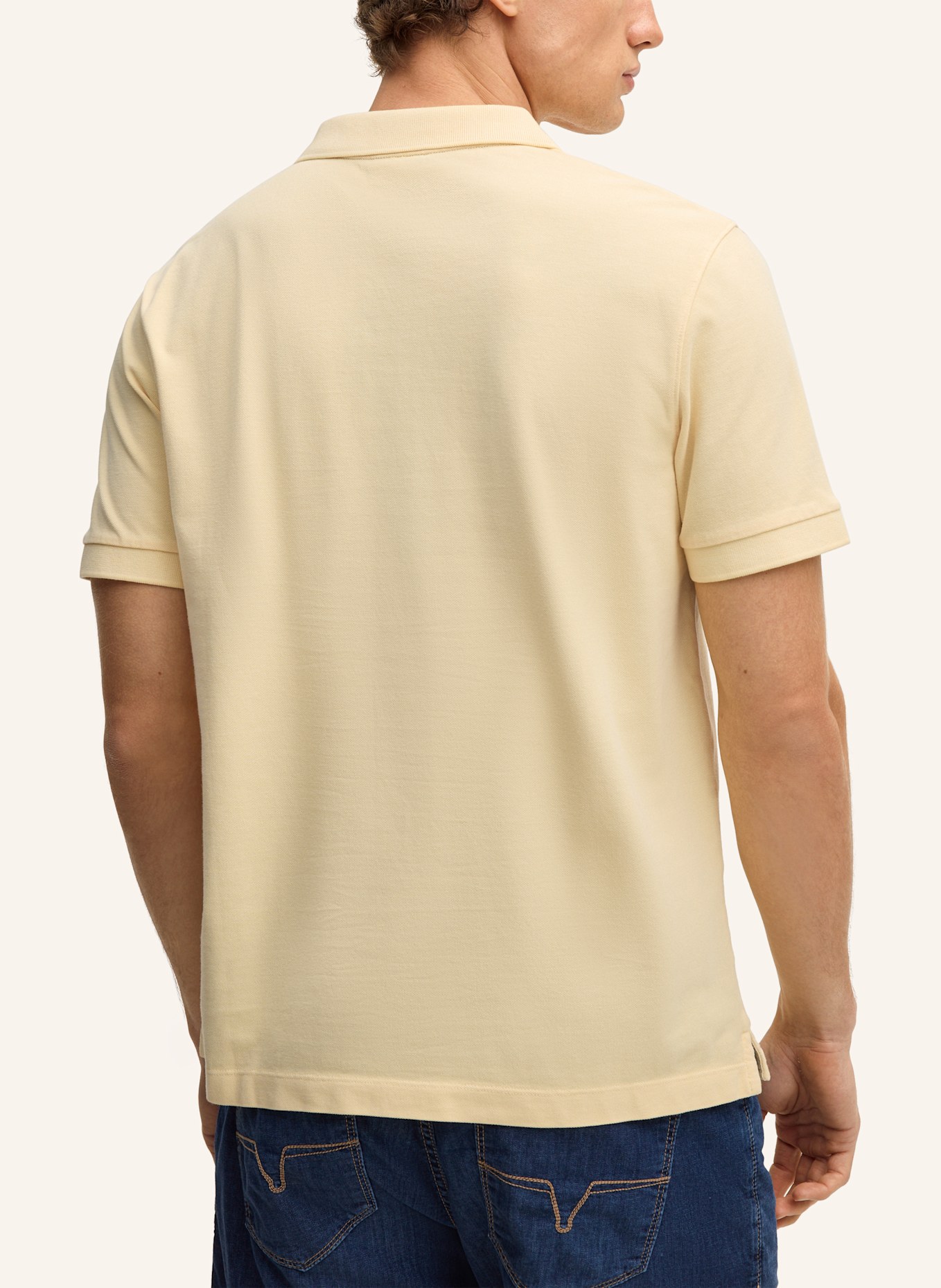 JOOP! JEANS Piqué-Poloshirt AMBROSIAN: HELLGELB