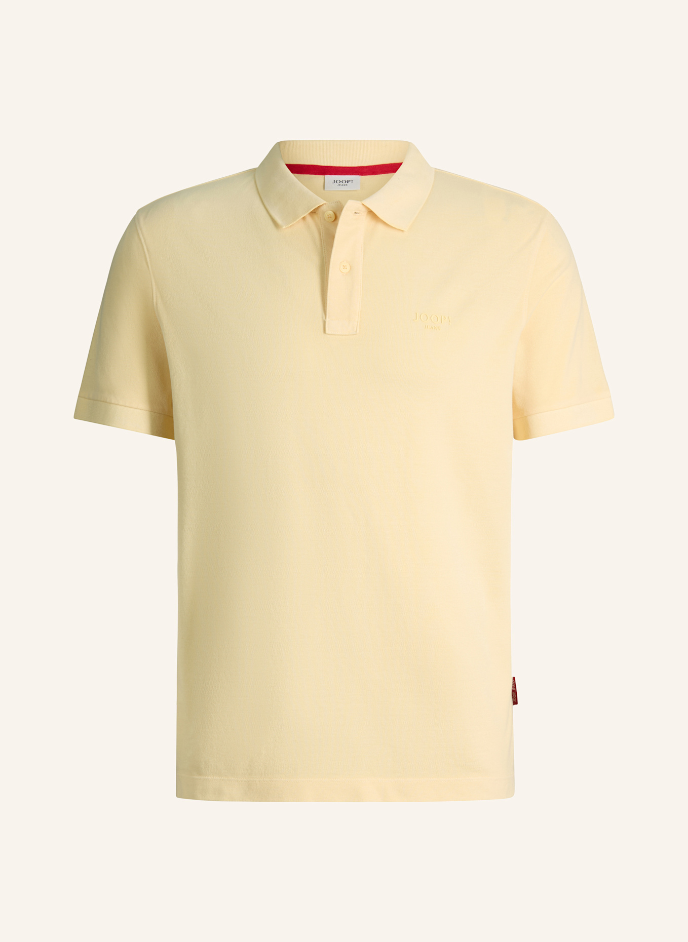 JOOP! JEANS Piqué-Poloshirt AMBROSIAN: HELLGELB