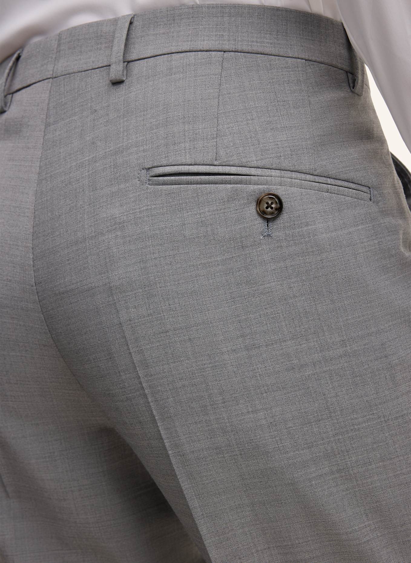 JOOP! Baukasten Anzughose Modern Fit: GRAU