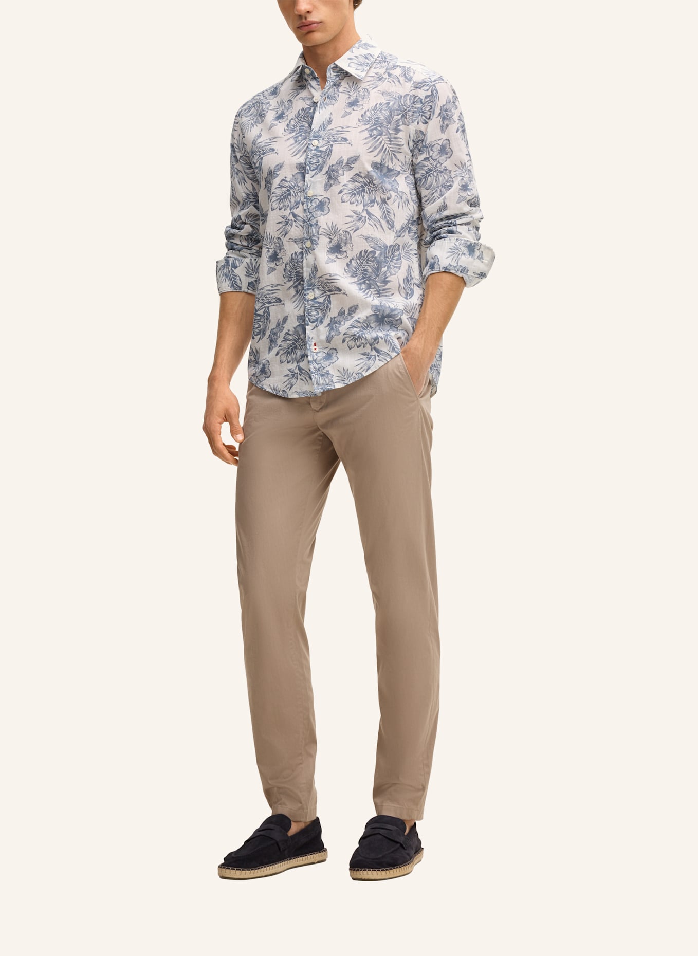 JOOP! JEANS Hemd Regular Fit: WEISS