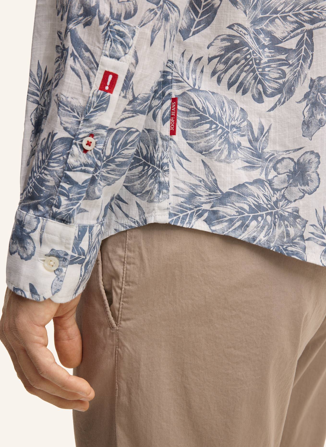 JOOP! JEANS Hemd Regular Fit: WEISS