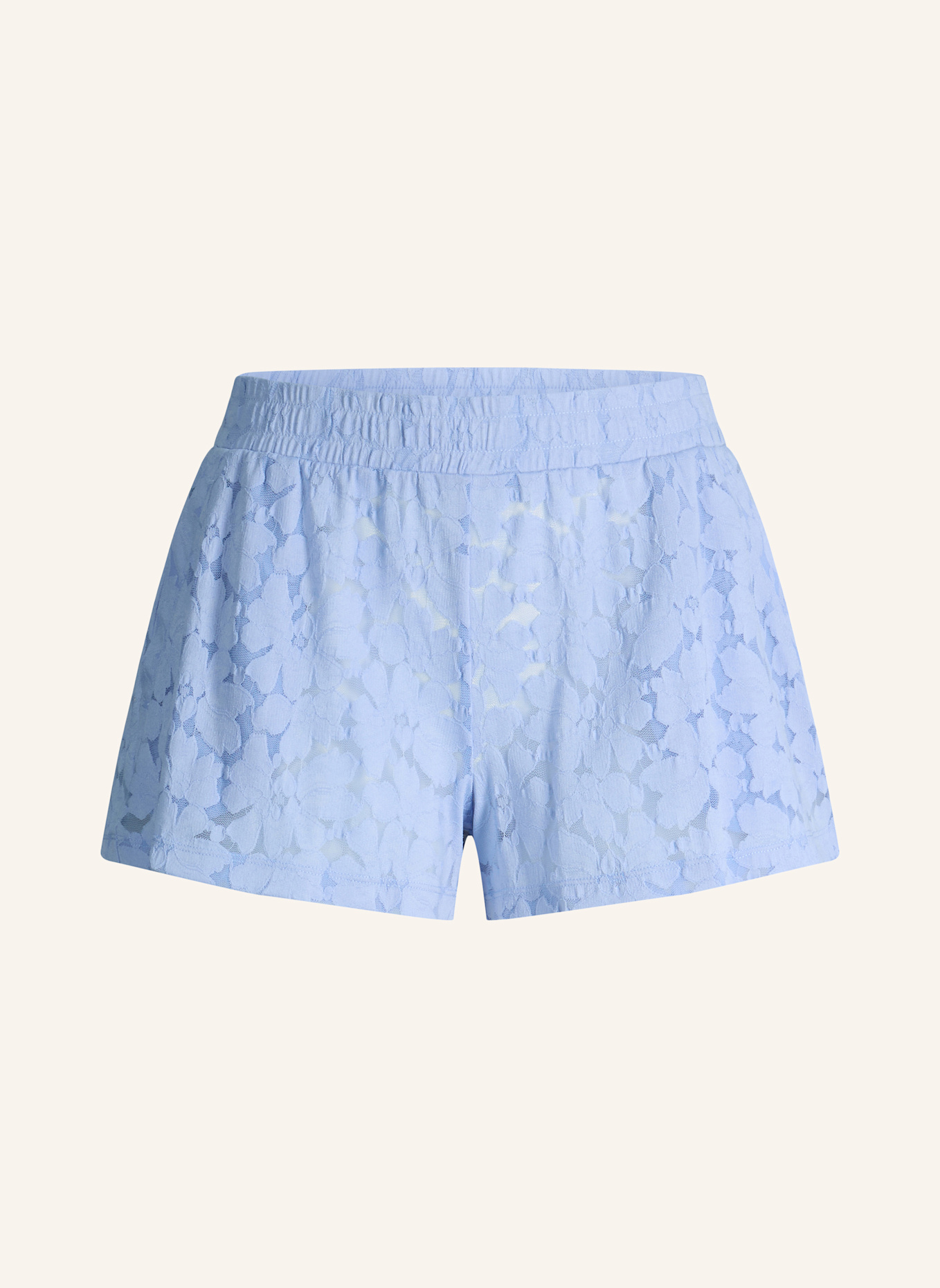 JOOP! JEANS Loungewear Spitzen-Shorts: BLAU