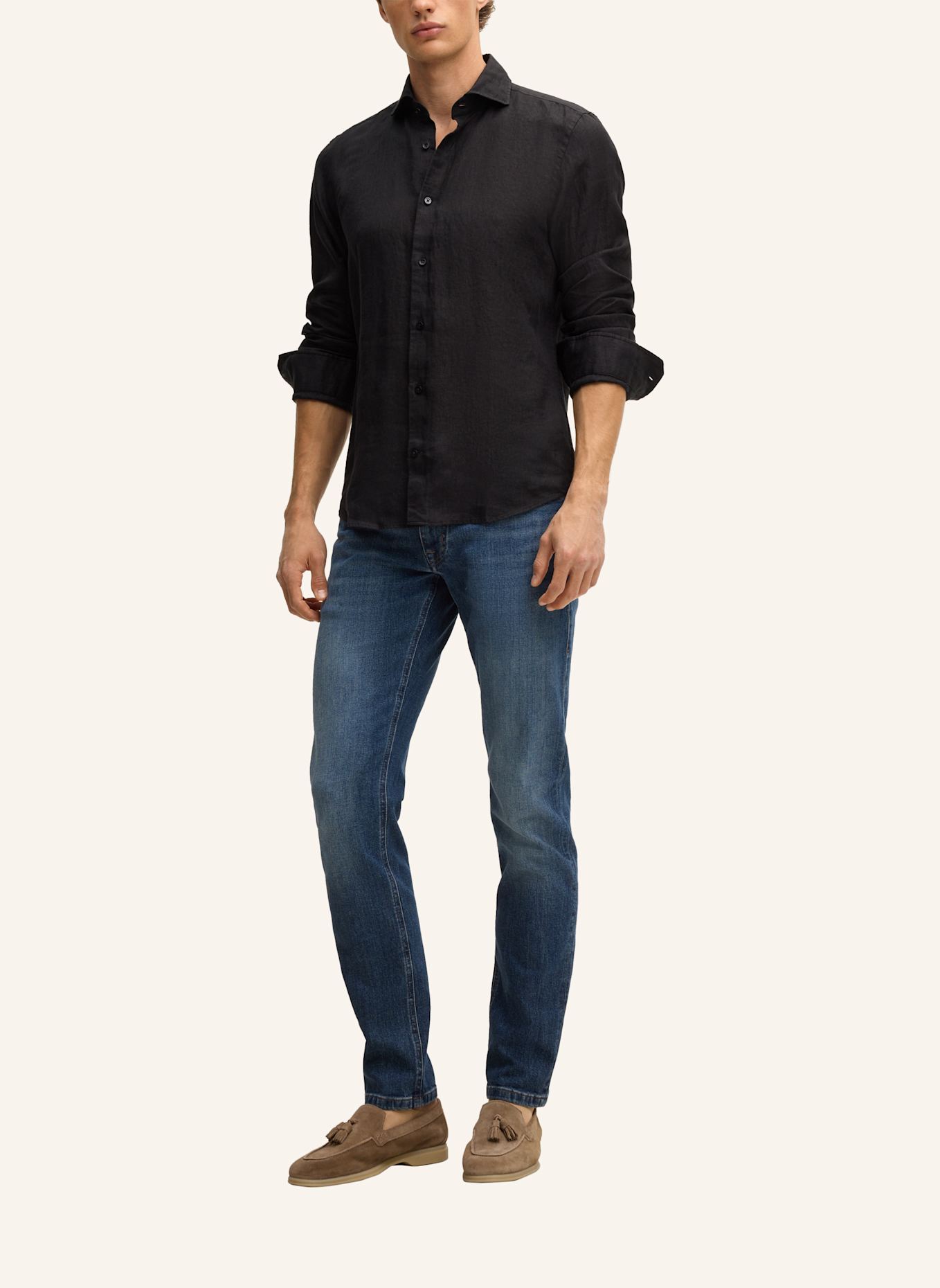 JOOP! Business-Hemd Slim Fit: SCHWARZ