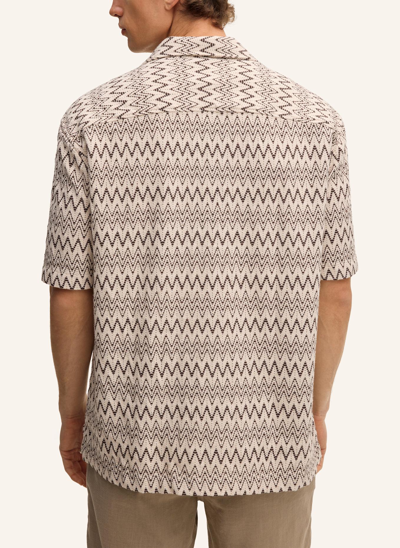 JOOP! JEANS Kurzarm-Hemd Regular Fit: BEIGE