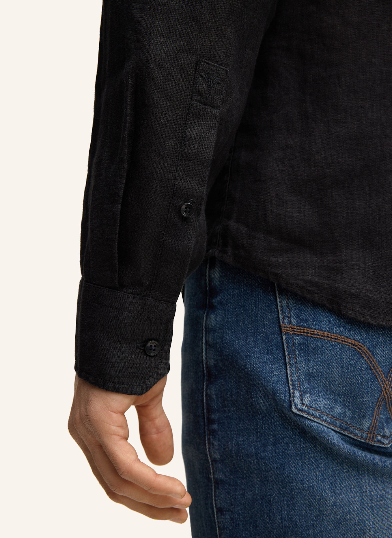 JOOP! Business-Hemd Slim Fit: SCHWARZ