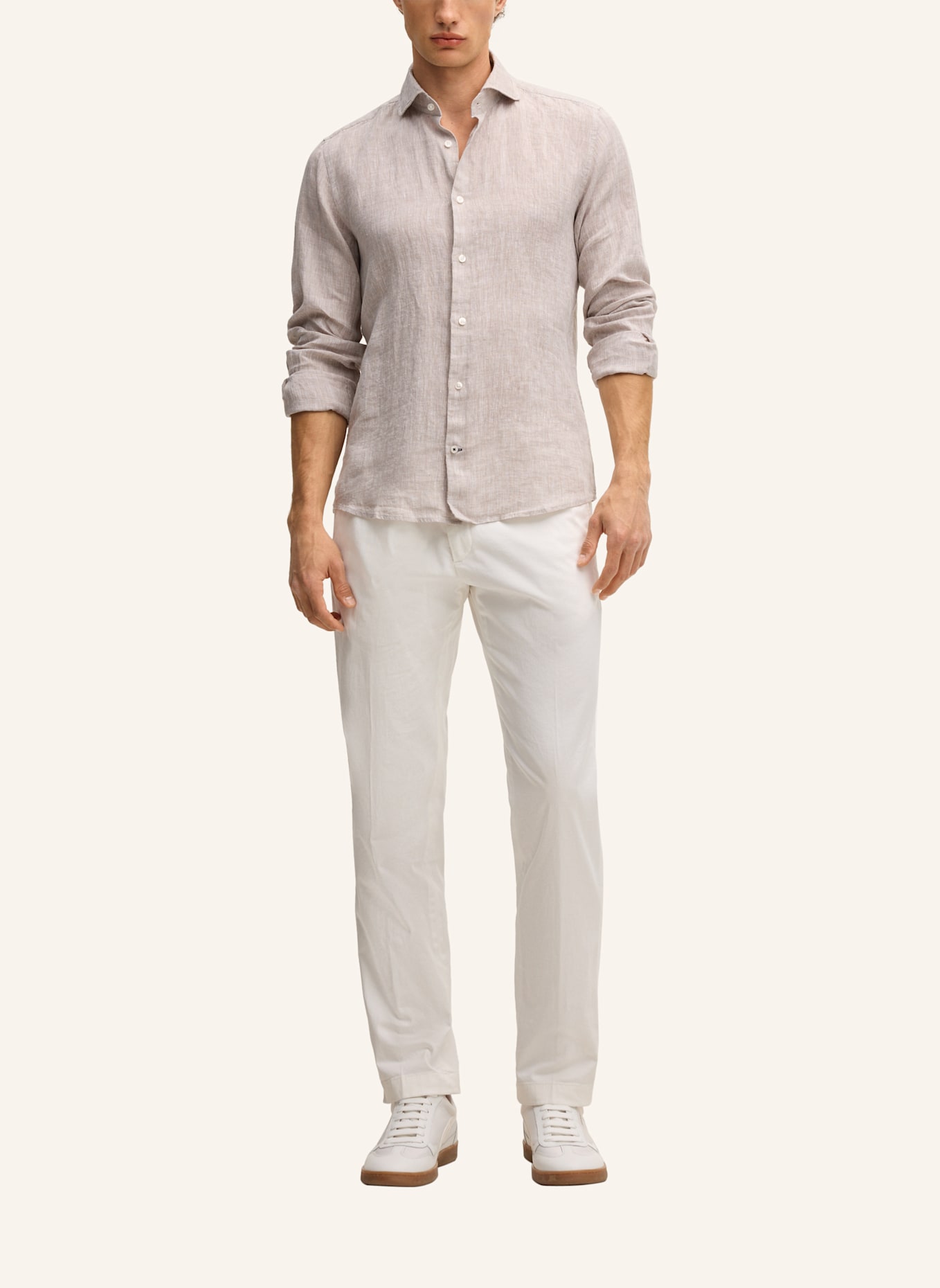 JOOP! Business-Hemd Slim Fit: BEIGE