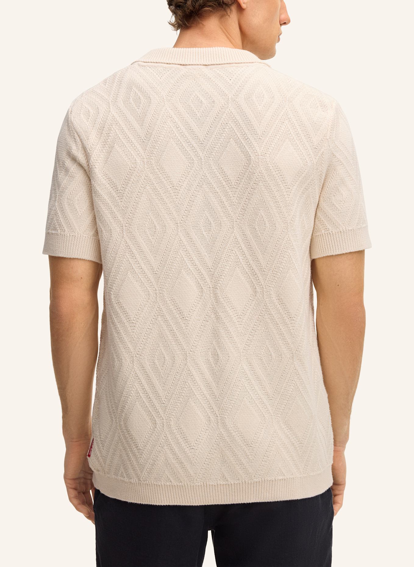 JOOP! JEANS Strickshirt Regular Fit: CREME