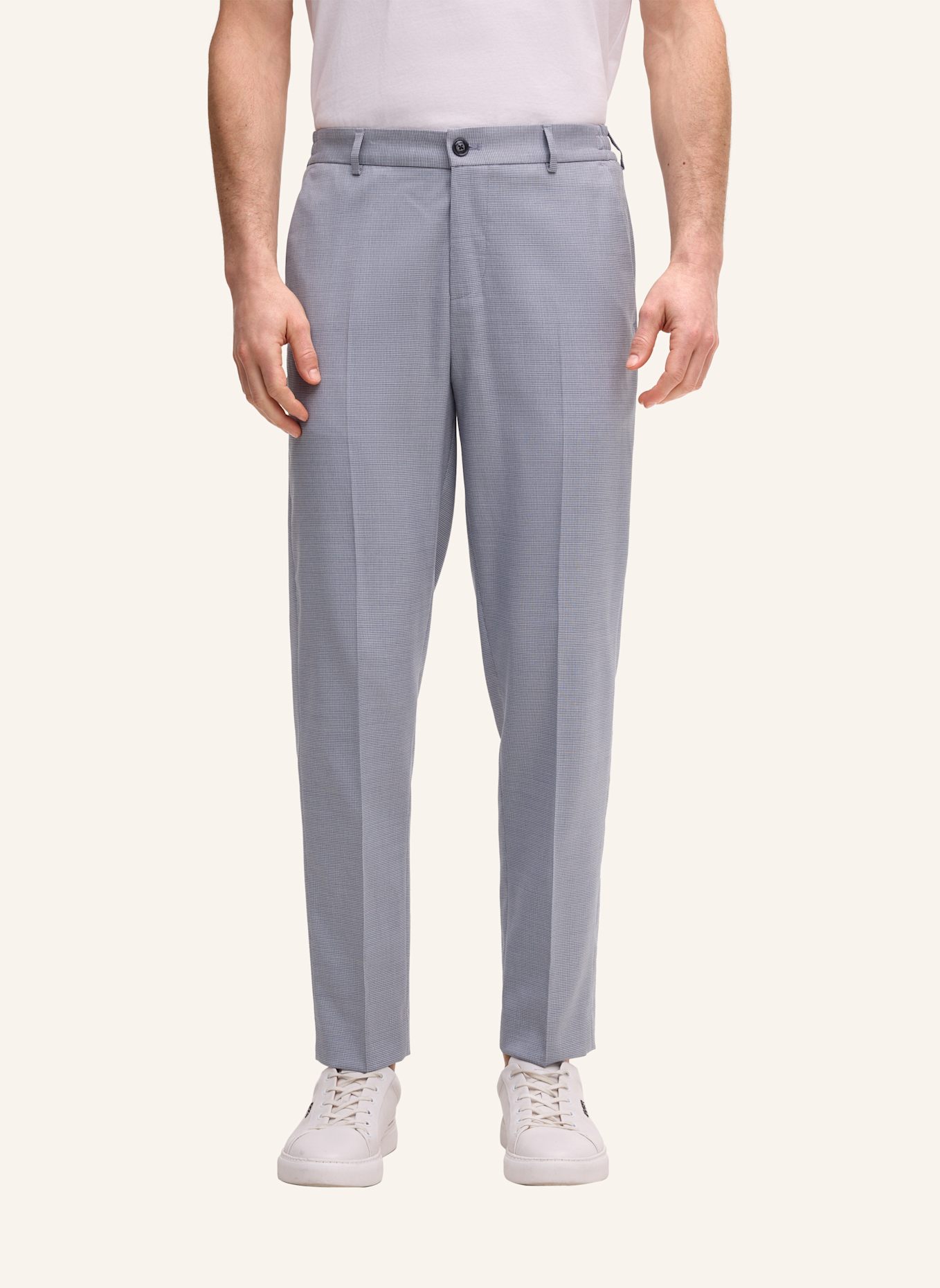 JOOP! Baukasten Anzughose Regular Fit: HELLBLAU