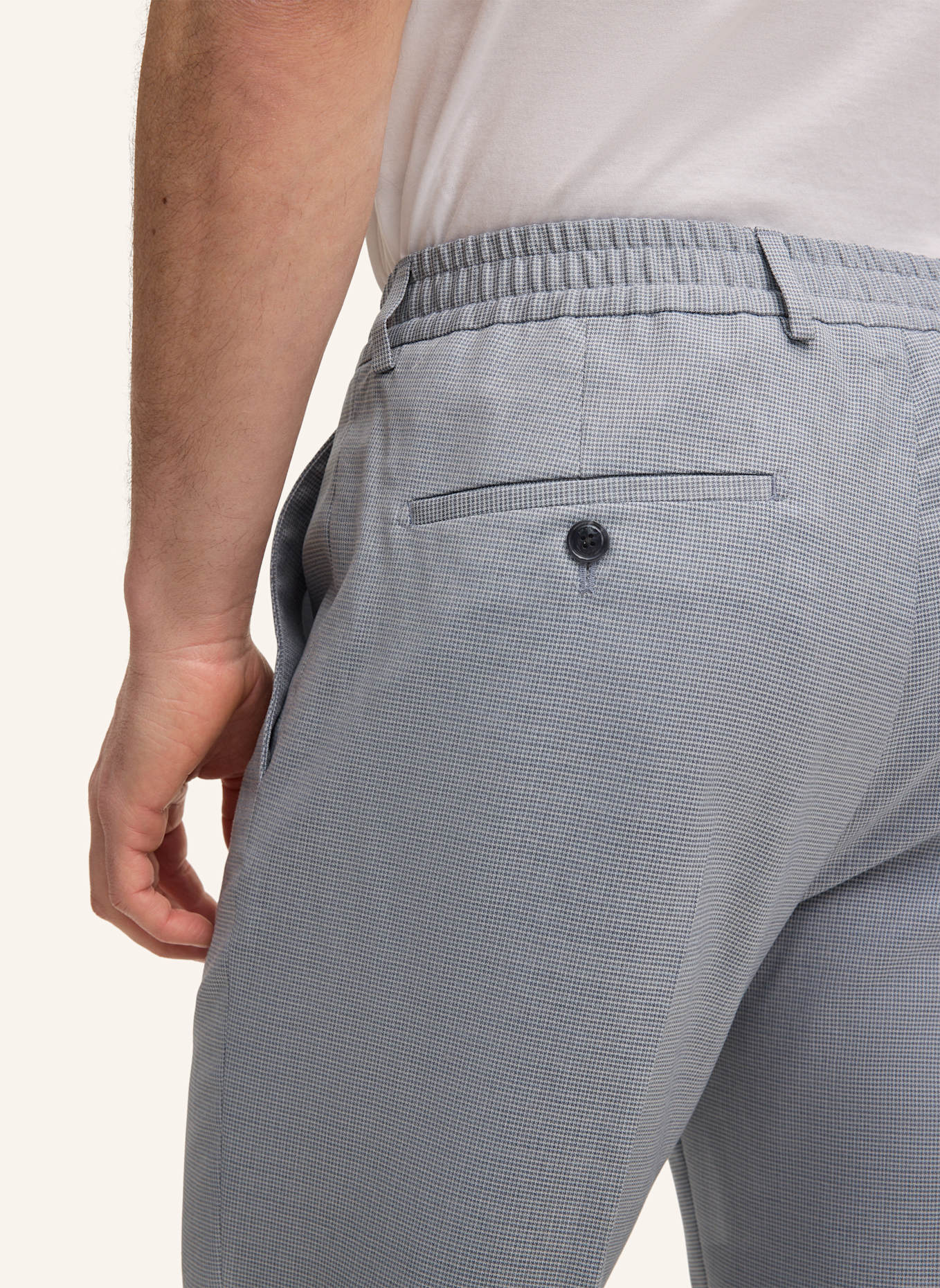 JOOP! Baukasten Anzughose Regular Fit: HELLBLAU