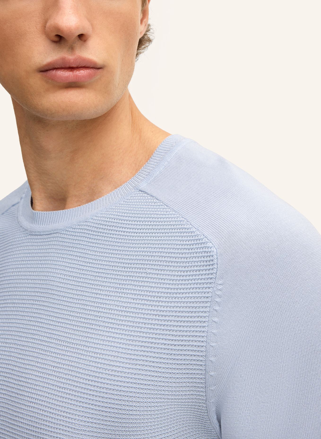 JOOP! Strickshirt: HELLBLAU